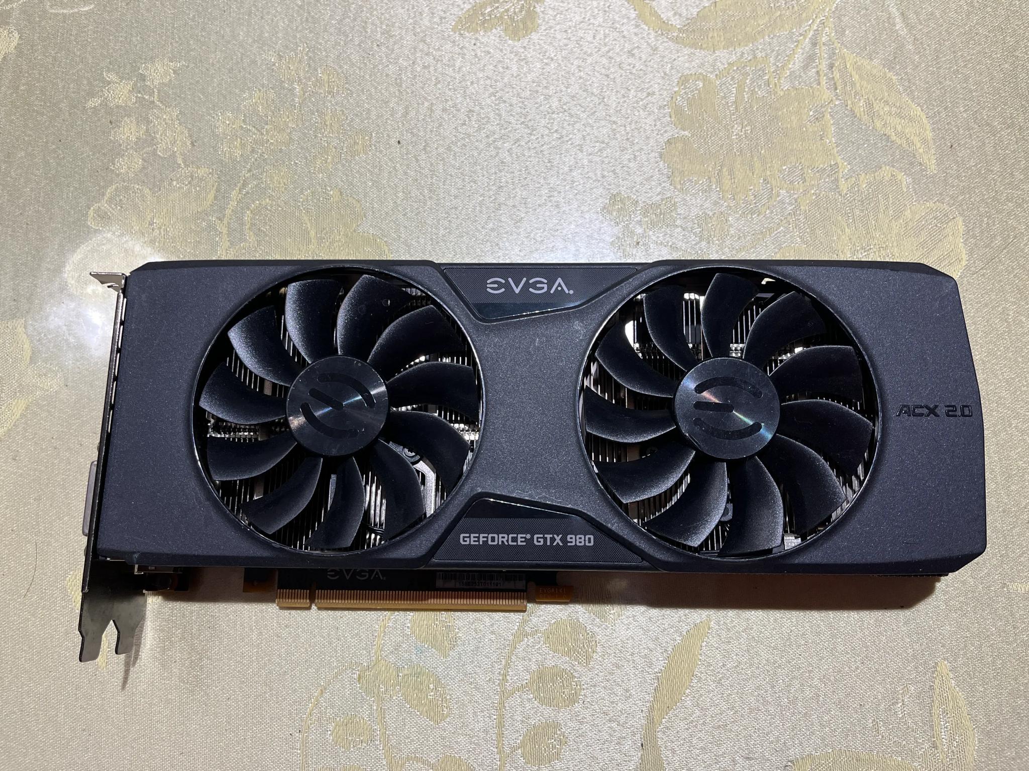 EVGA GeForce GTX 980 SC GAMING ACX 2.0 4GB GDDR5 GPU