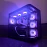 🔵"Void Aurora"⚫️| 1440p Gaming | Ryzen 5 7500X3D | RX 9060 XT |322GB DDR5 | 2.5TB Storage