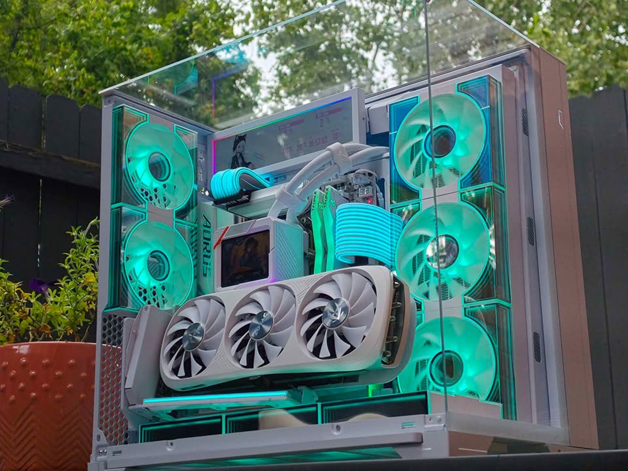 🪩"Mirrors"🪩High End Gaming PC • RTX 4080S, Ryzen 7, 32GB DDR5, SSD • Plug n' Play Ready