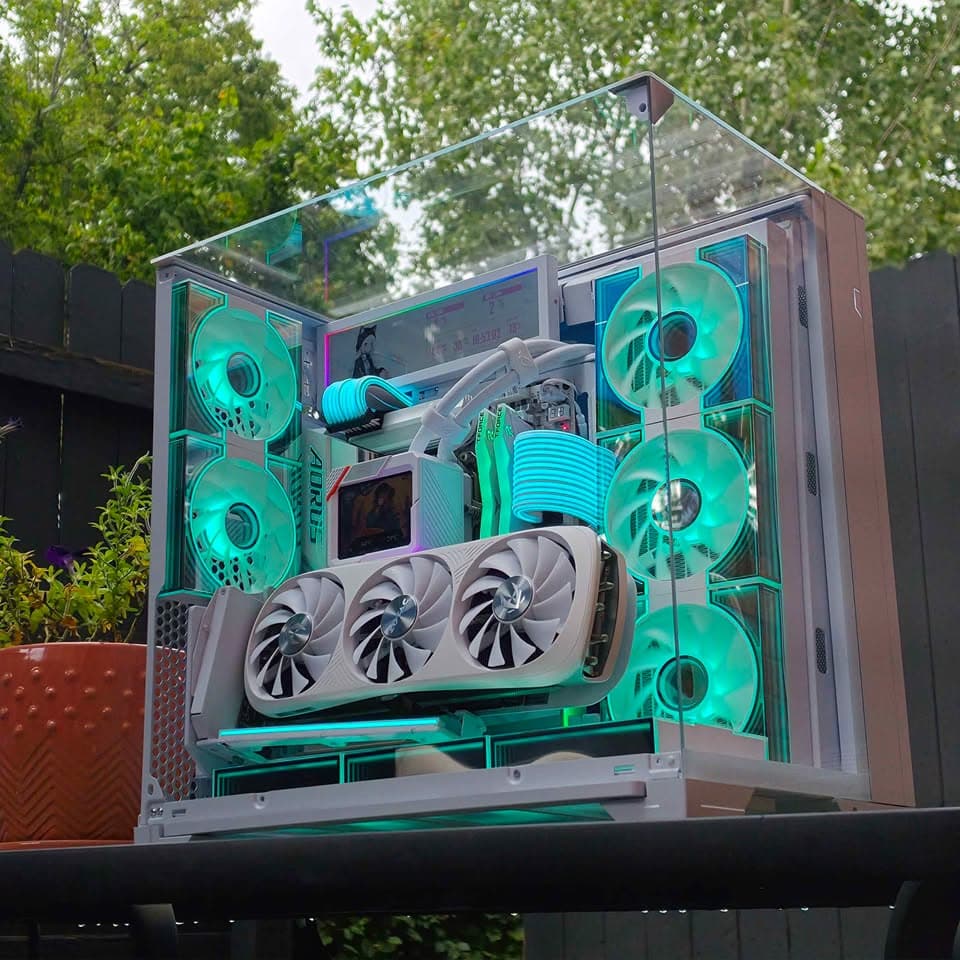 🪩"Mirrors"🪩High End Gaming PC • RTX 4080S, Ryzen 7, 32GB DDR5, SSD • Plug n' Play Ready