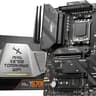 AMD Ryzen 7 9800X3D + MSI X670E MAG Tomahawk WiFi AMD AM5 ATX Motherboard