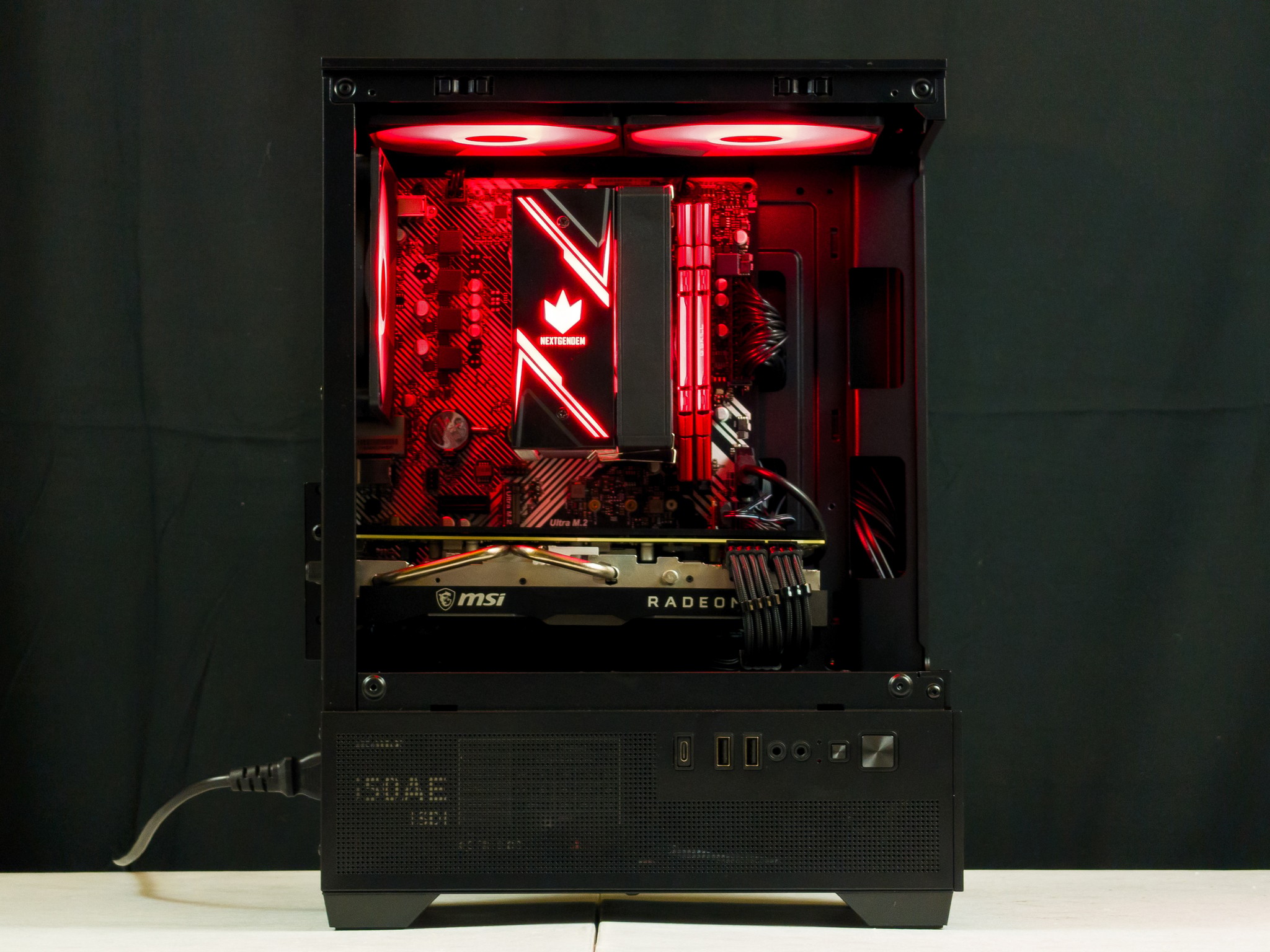 ❤️🖤 RX 5700XT / Ryzen 5 5500 / 16GB Gaming PC 🖤❤️