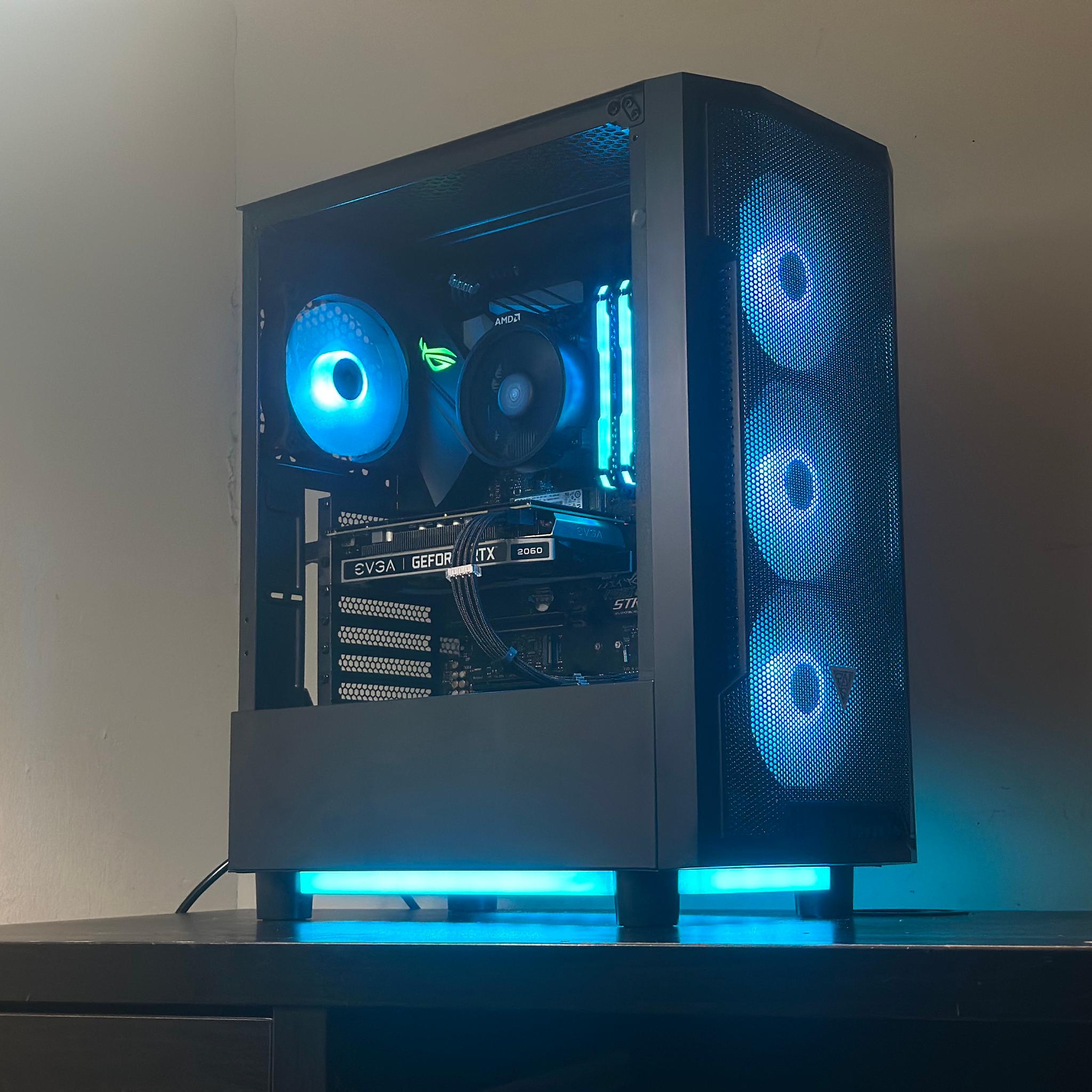 Custom Black Gaming PC | R5 3500x | RTX 2060 | 512GB NVMe