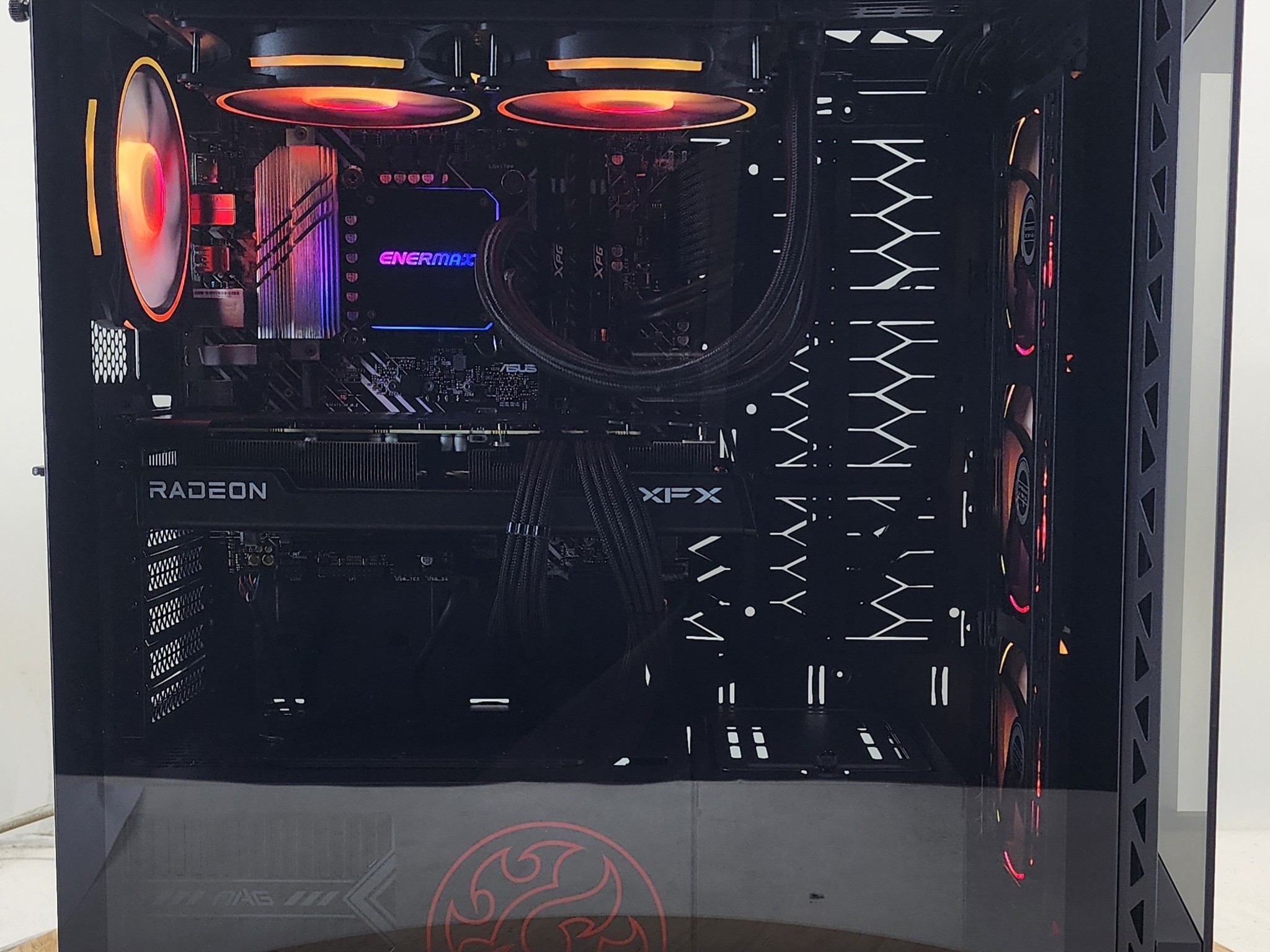 Gaming PC i5-12600KF 16GB RAM 1TB SSD RX 7600 XT 16GB Windows 11 Computer