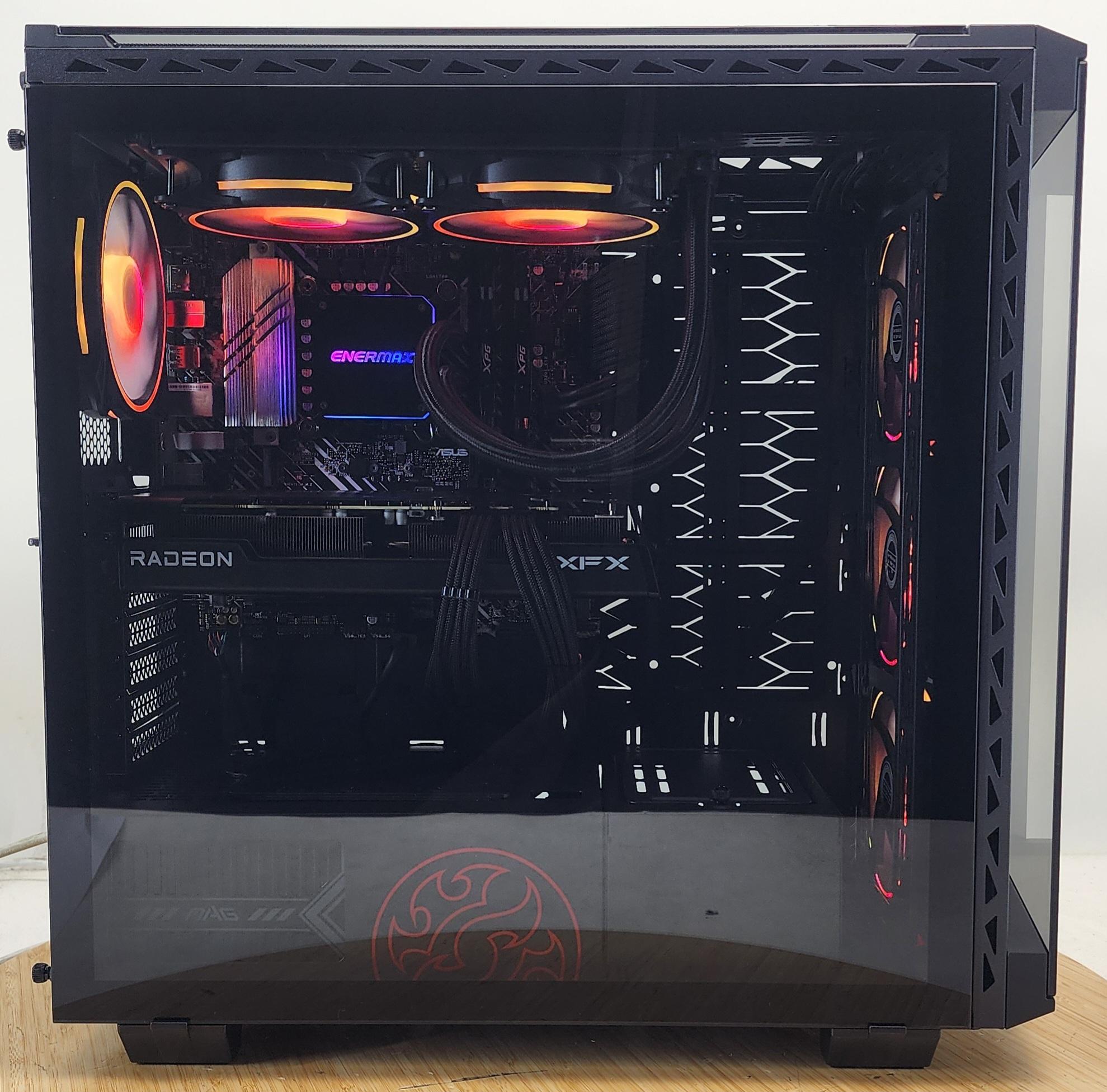 Gaming PC i5-12600KF 16GB RAM 1TB SSD RX 7600 XT 16GB Windows 11 Computer