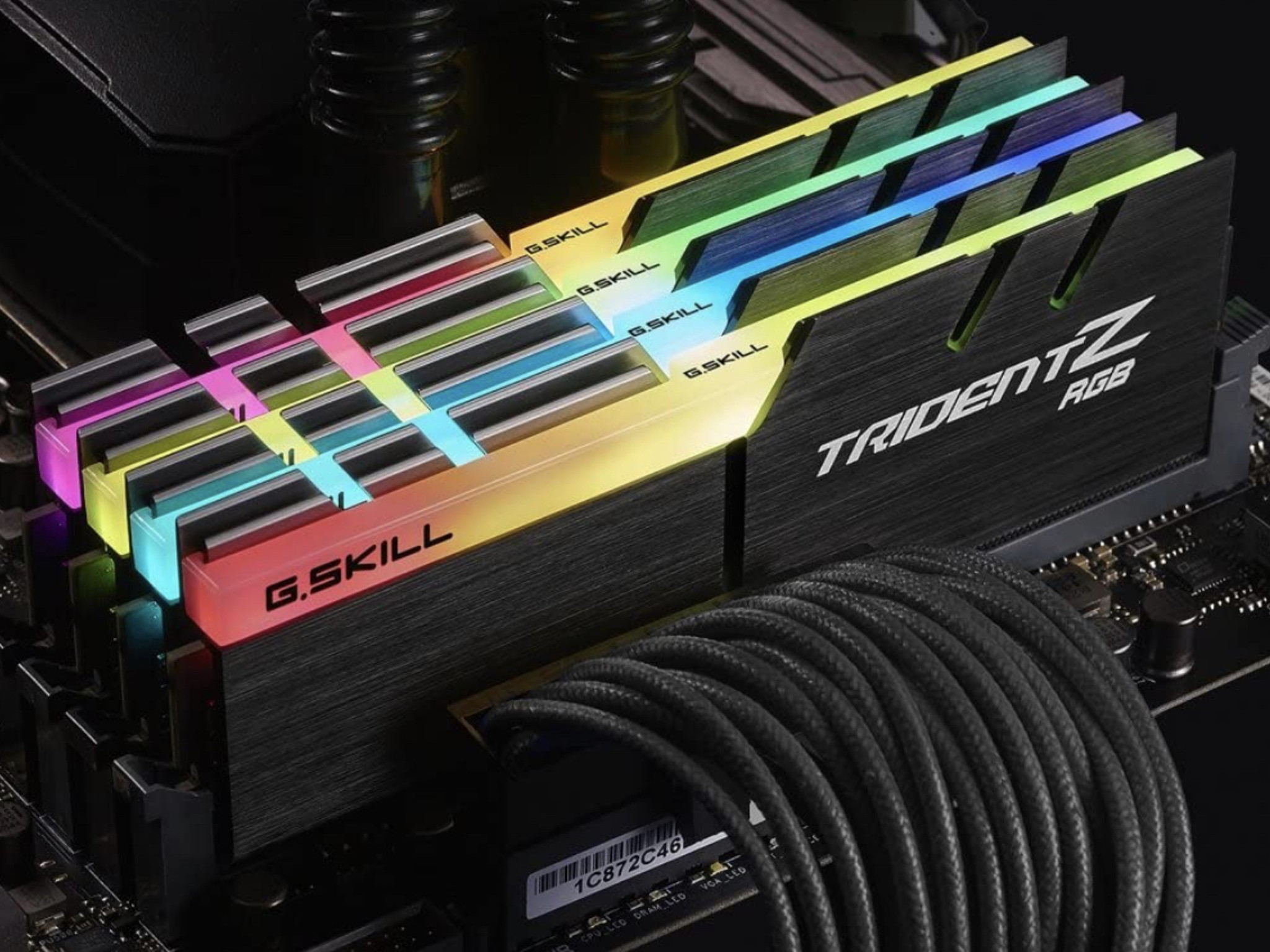 32gb gskill trident z argb 3600mhz ram