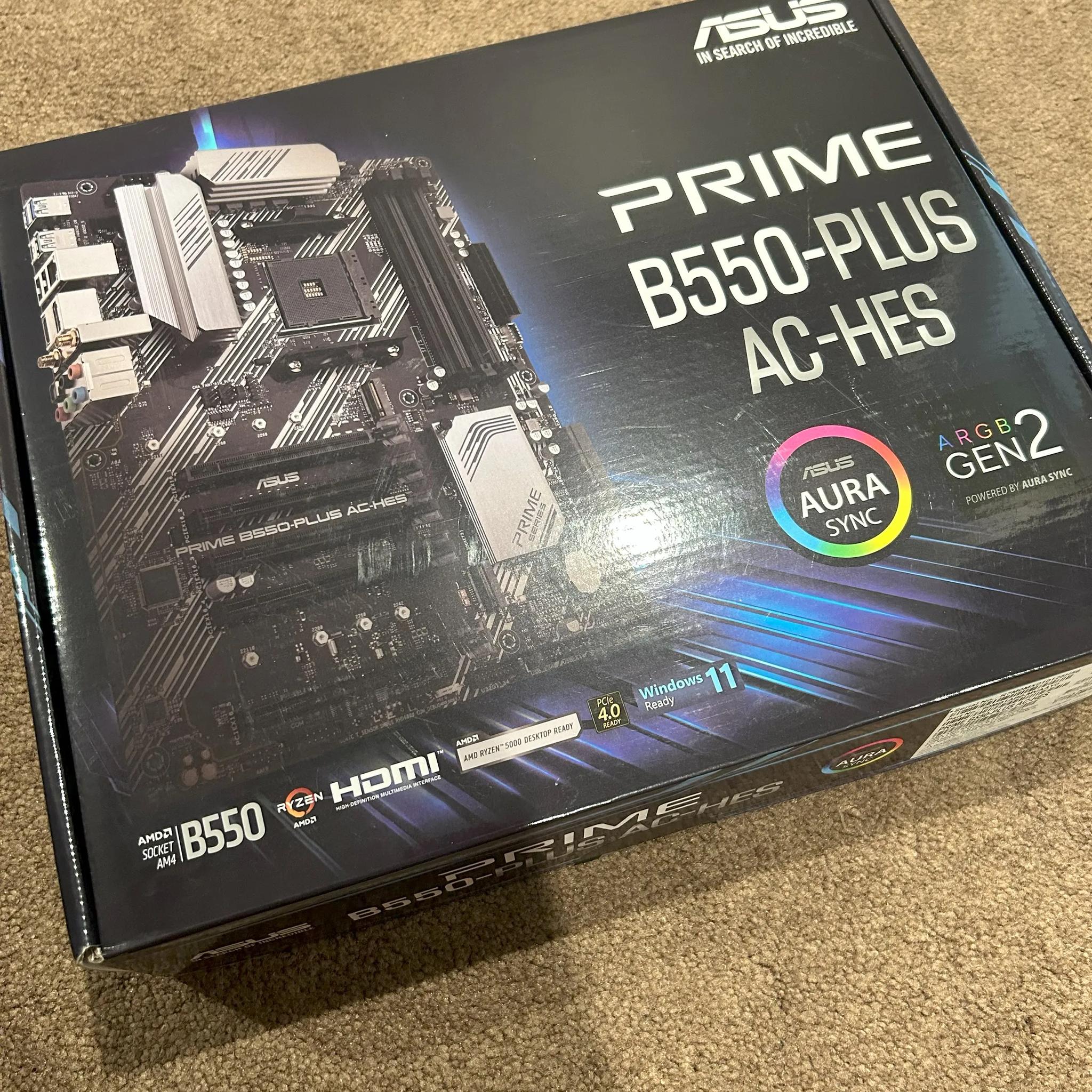 ASUS prime B550-PLUS AC-HES