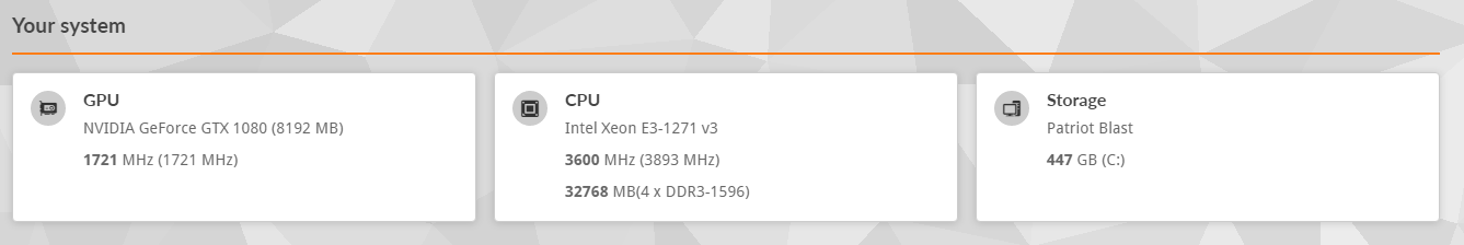 OG Sleeper - Xeon E3-1271 V3 - GTX 1080 - 32GB DDR3 - 480GB SSD
