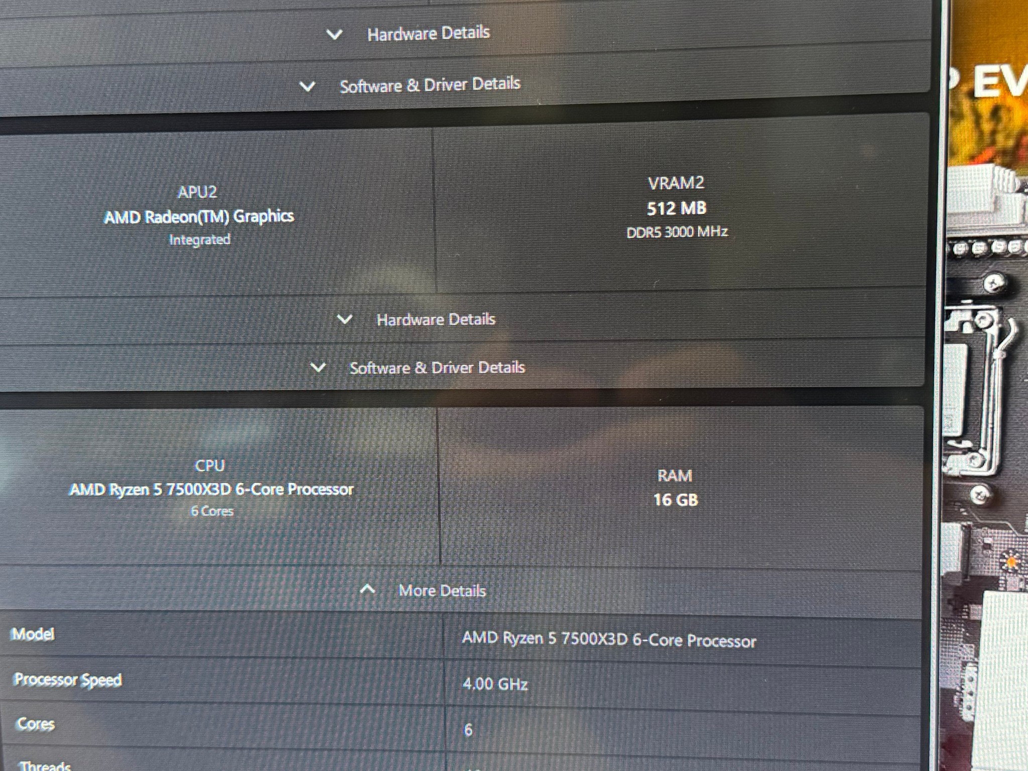 'ALL NEW PARTS' AM5 PC with AMD RYZEN 5 7500X3D & RX 9060XT 8GB