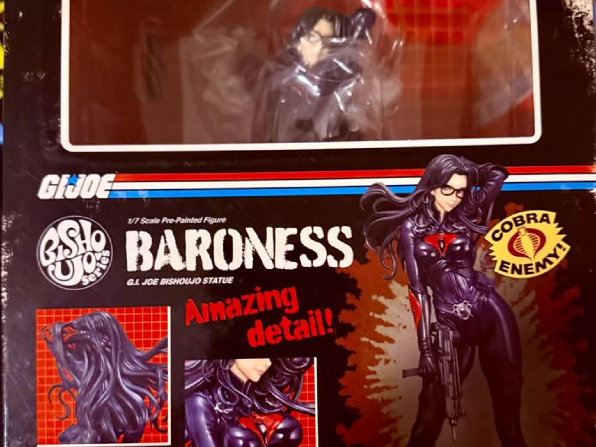 BARONESS GI JOE Cobra Figure | KOTOBUKIYA BISHOUJO | Black Version