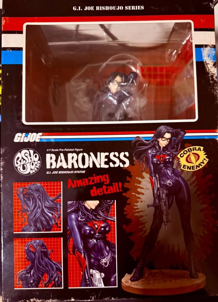 BARONESS GI JOE Cobra Figure | KOTOBUKIYA BISHOUJO | Black Version