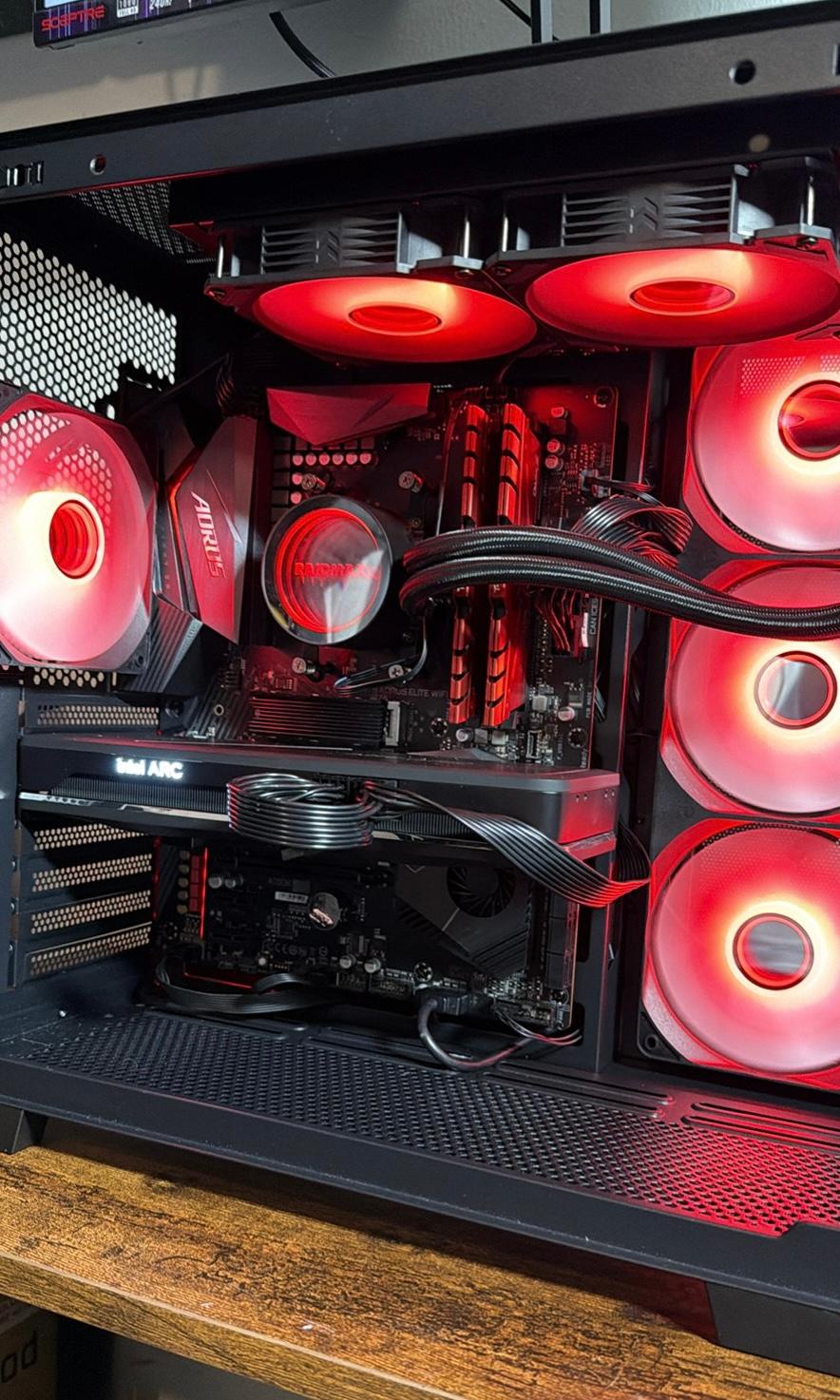🖥️ Custom Gaming PC — Ryzen 7 + Arc A750 | 32GB RAM | 1TB SSD | WiFi Ready