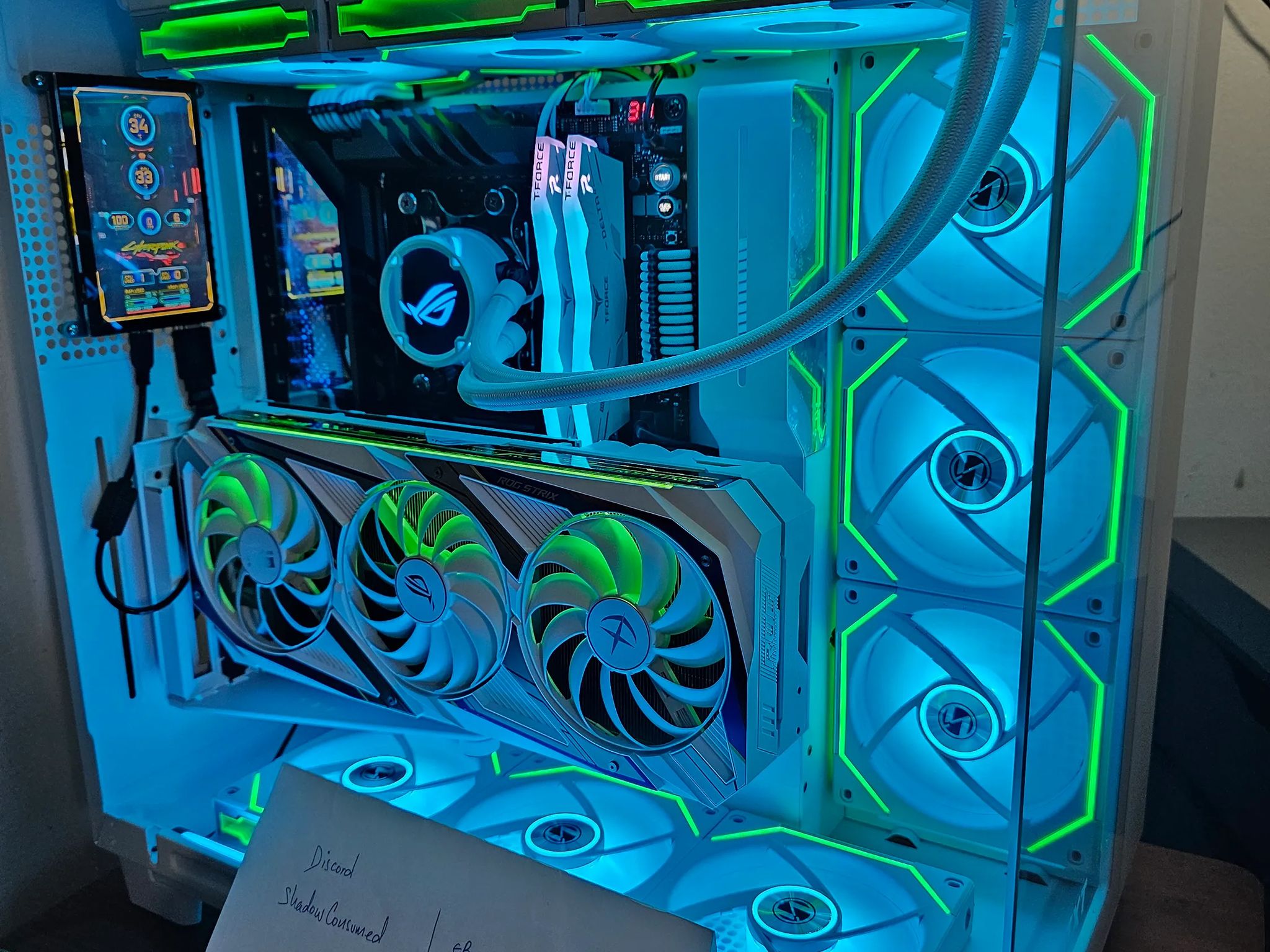 HIGH END CUSTOM BUILD 7950X w ROG GUNDAM 3080- BNIB!