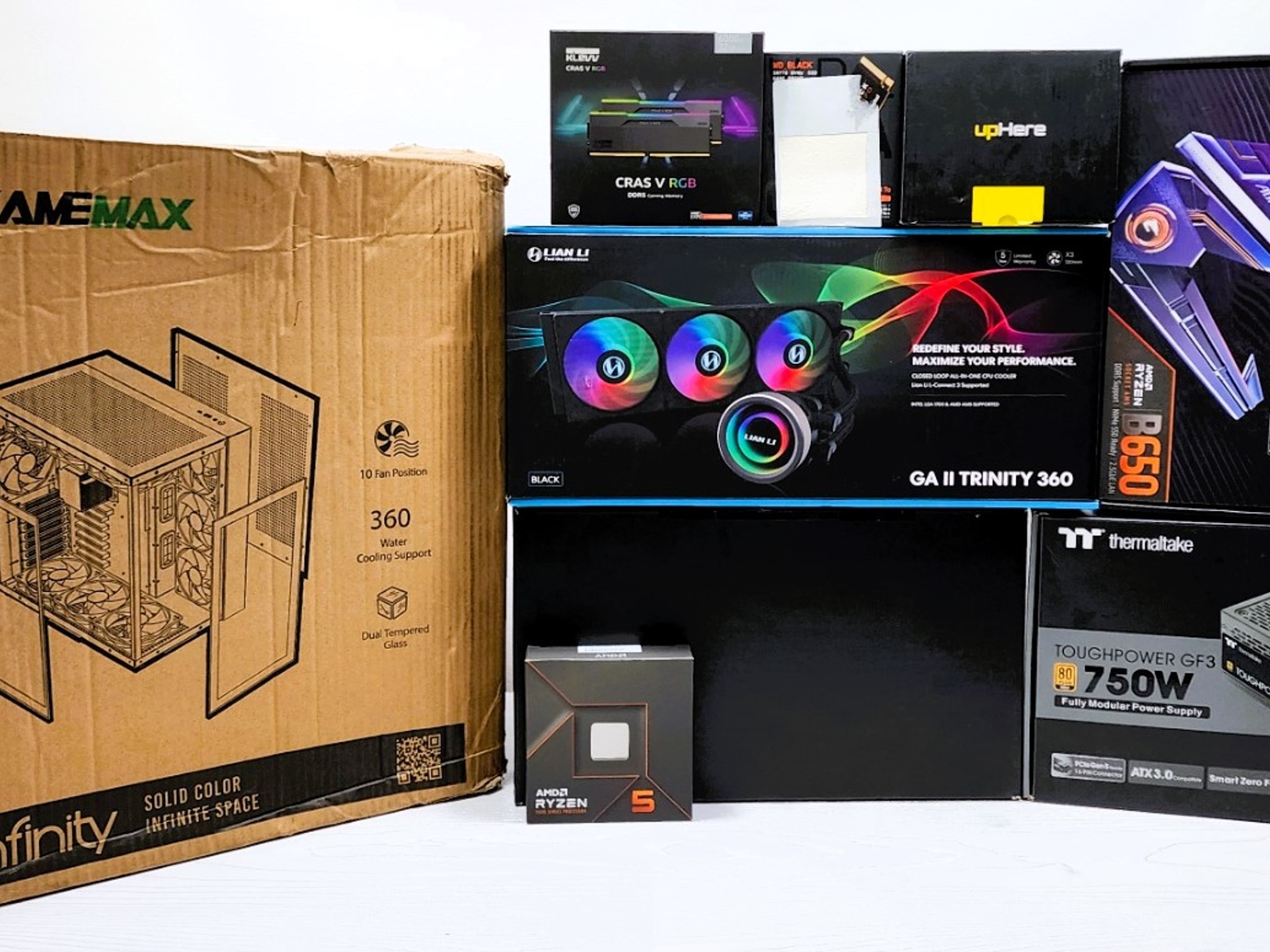 Liquid Cooled 1440P Gaming PC BEAST! - ALL NEW Custom Build - 7600X - 4070Ti - READ DESCRIPTION!!!