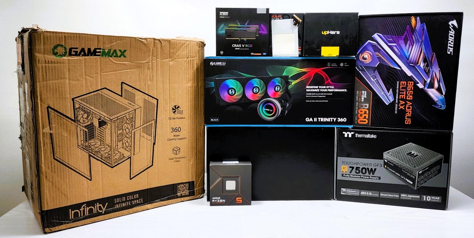 Liquid Cooled 1440P Gaming PC BEAST! - ALL NEW Custom Build - 7600X - 4070Ti - READ DESCRIPTION!!!