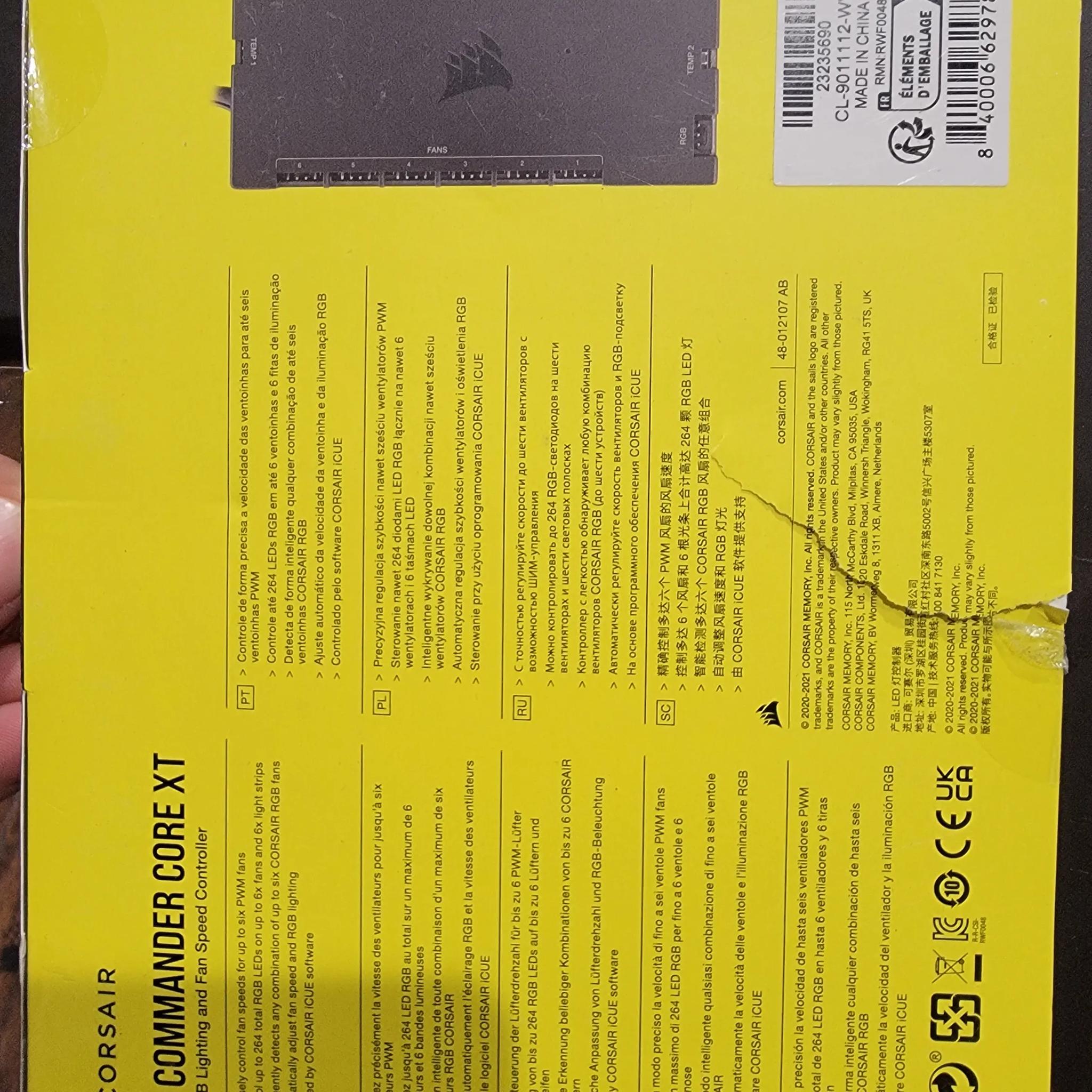 Corsair Commander core XT