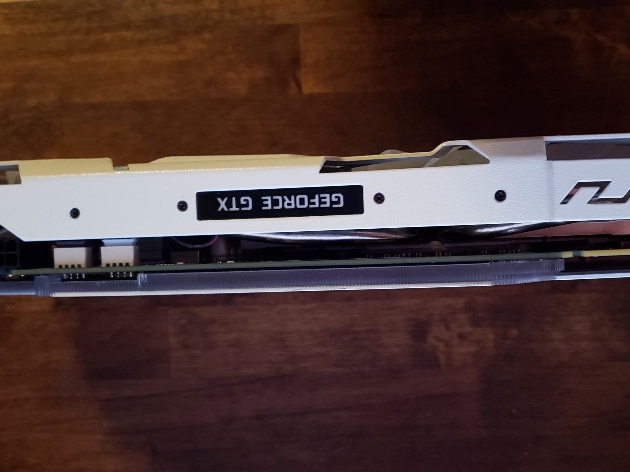 GALAX GTX 1070 Ti EX-SNPR White graphics card