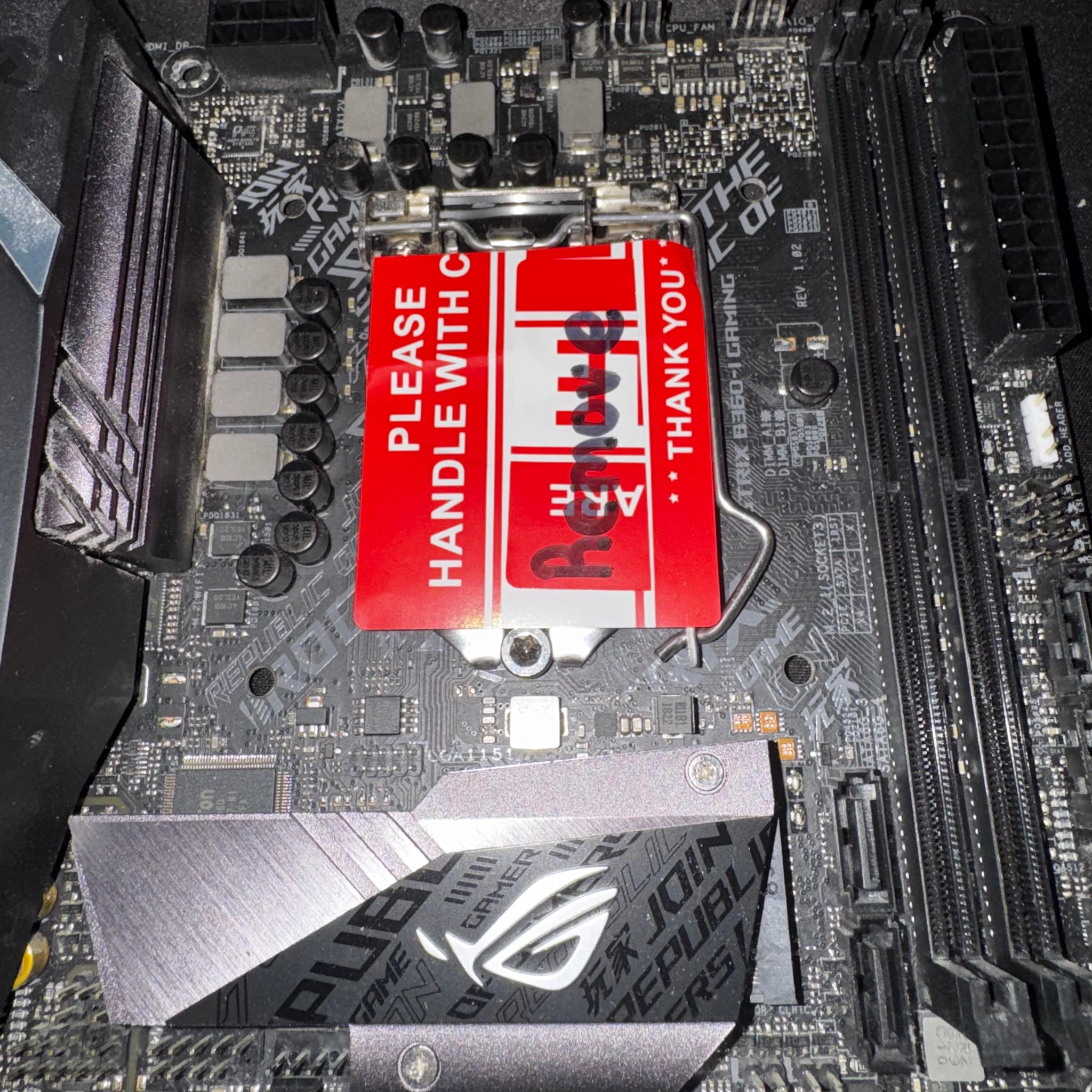ASUS ROG STRIX B360-I GAMING Motherboard LGA 1151 DDR4 Mini-ITX