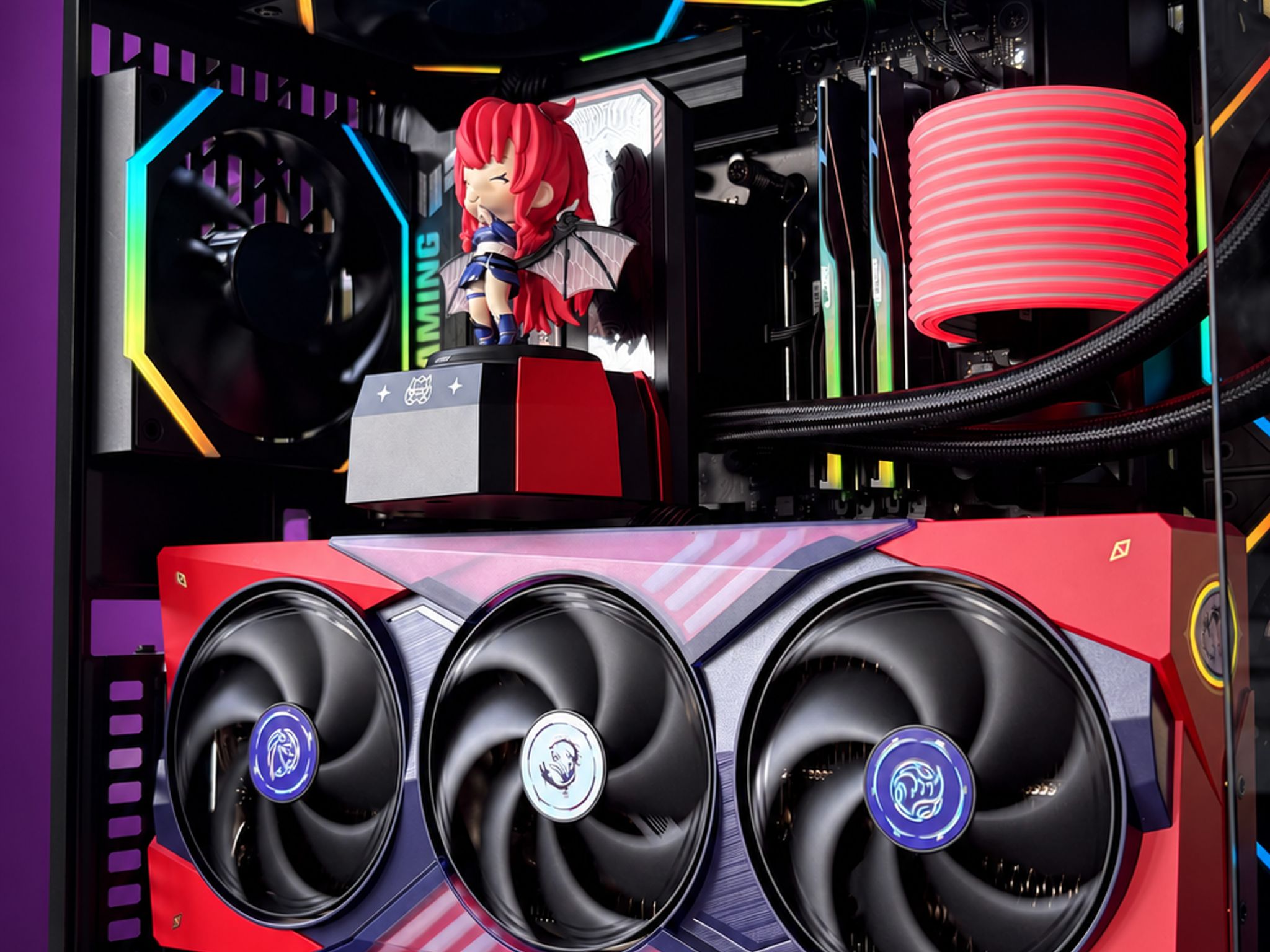 Black Cat Customs Nocturne | Ryzen 7 9800X3D | RTX 5070 Ti MSI MLG | 32GB DDR5 | 2TB Gen5 NVME