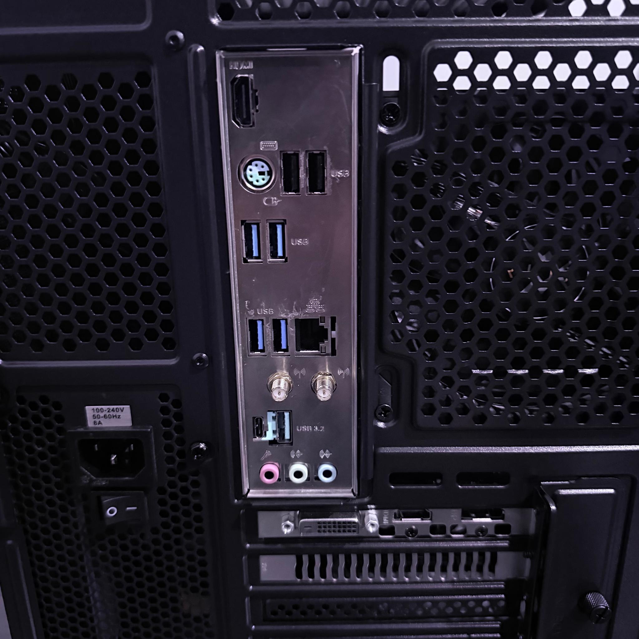 ⚫️"Obsidian Glow"🌈| 1080p Gaming | RTX 3050 | Ryzen 5 5500 | 16GB Ram | 500GB SSD | Free Shipping