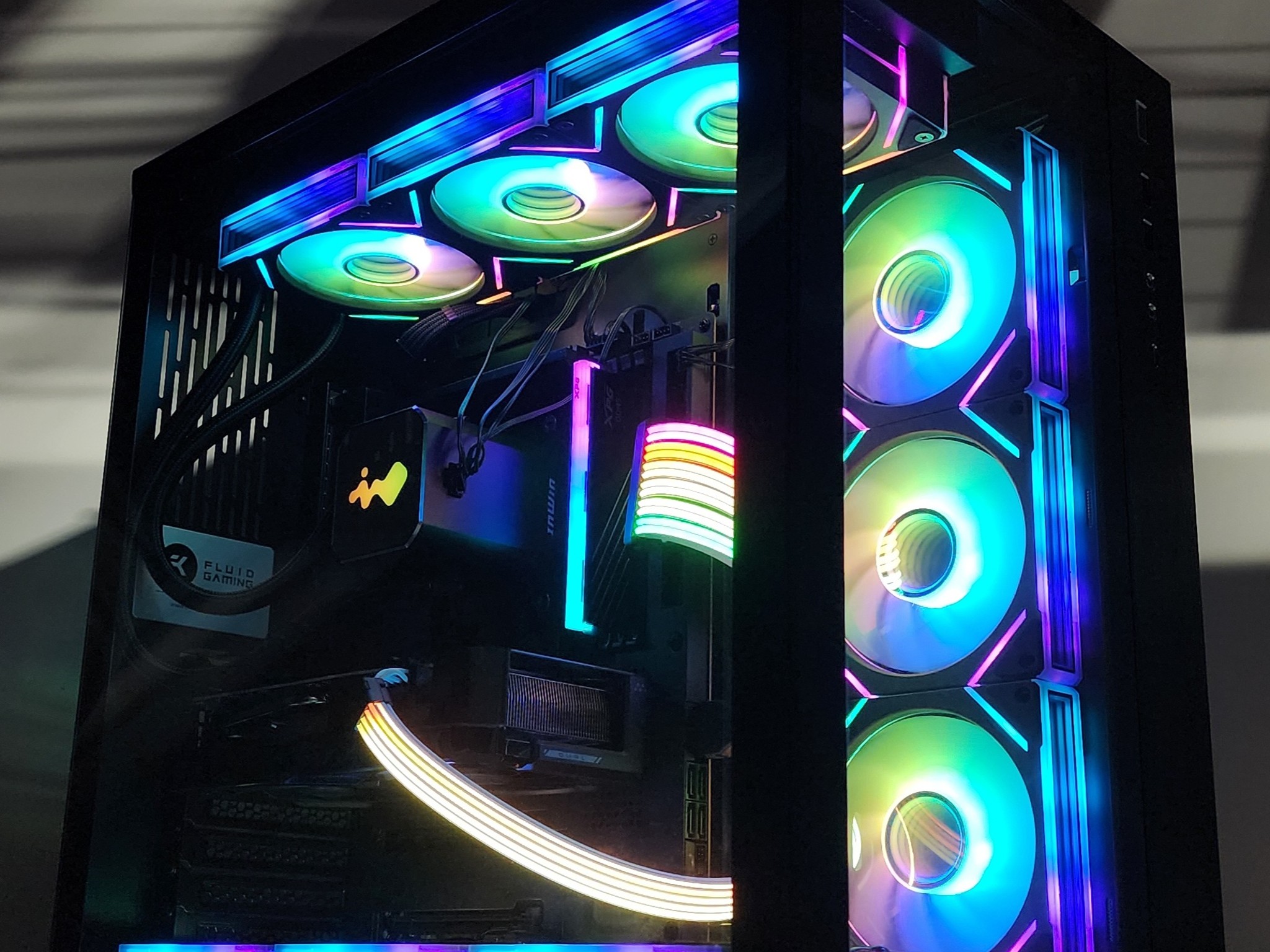 Gaming PC Ryzen 7 7800X3D 16GB RAM 1TB SSD RTX 4060 Ti 16GB Windows 11 Computer