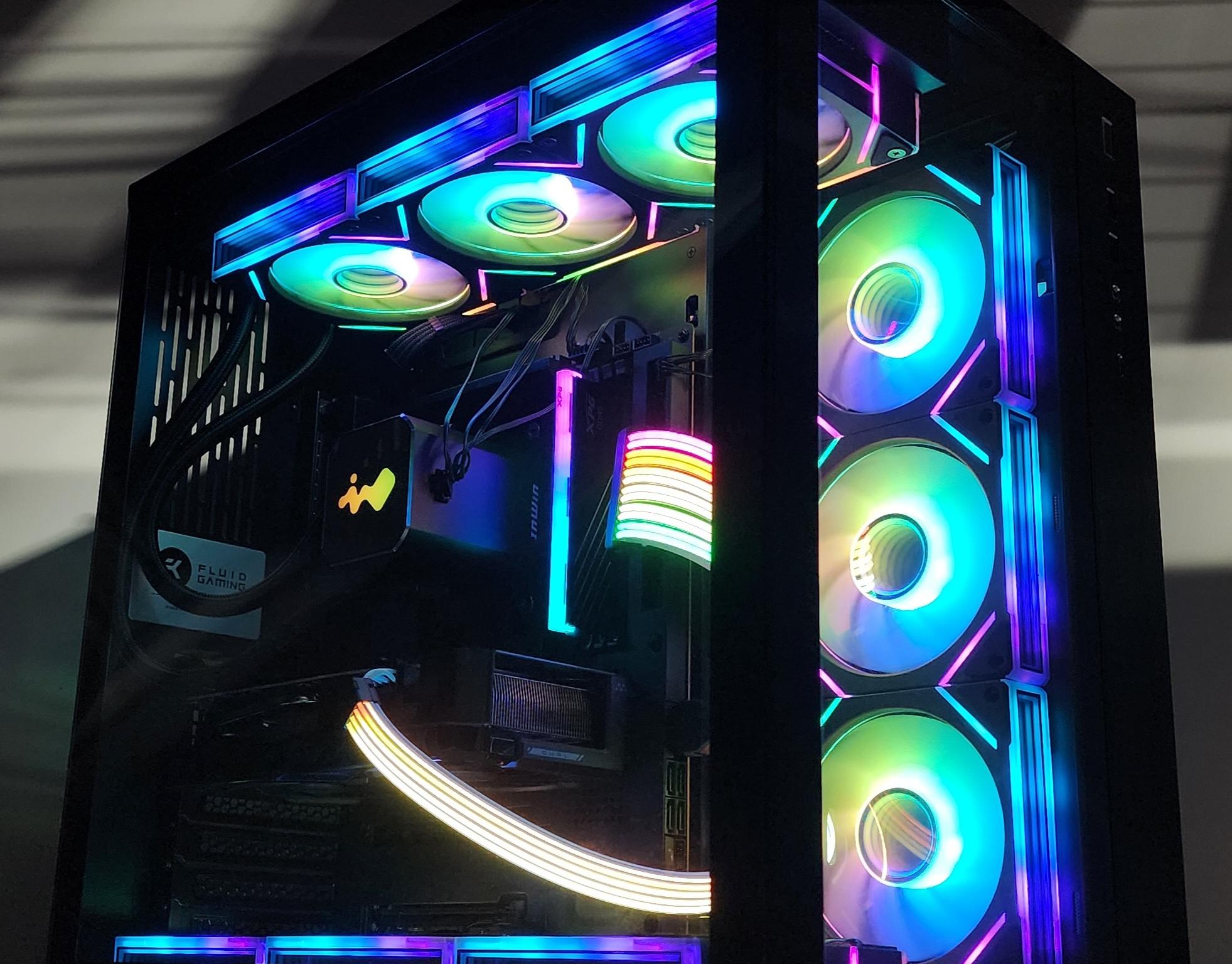 Gaming PC Ryzen 7 7800X3D 16GB RAM 1TB SSD RTX 4060 Ti 16GB Windows 11 Computer