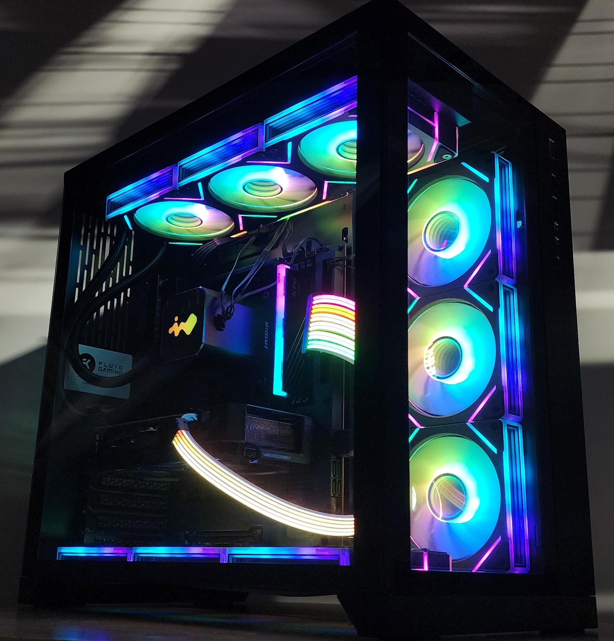 Gaming PC Ryzen 7 7800X3D 16GB RAM 1TB SSD RTX 4060 Ti 16GB Windows 11 Computer