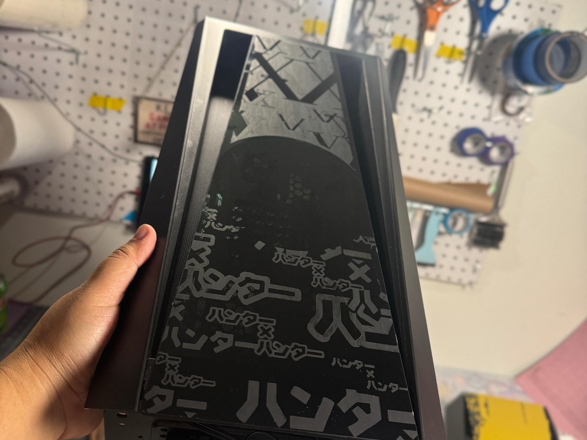 SALE!! Custom PC Case - HunterxHunter Themed Talos P1A