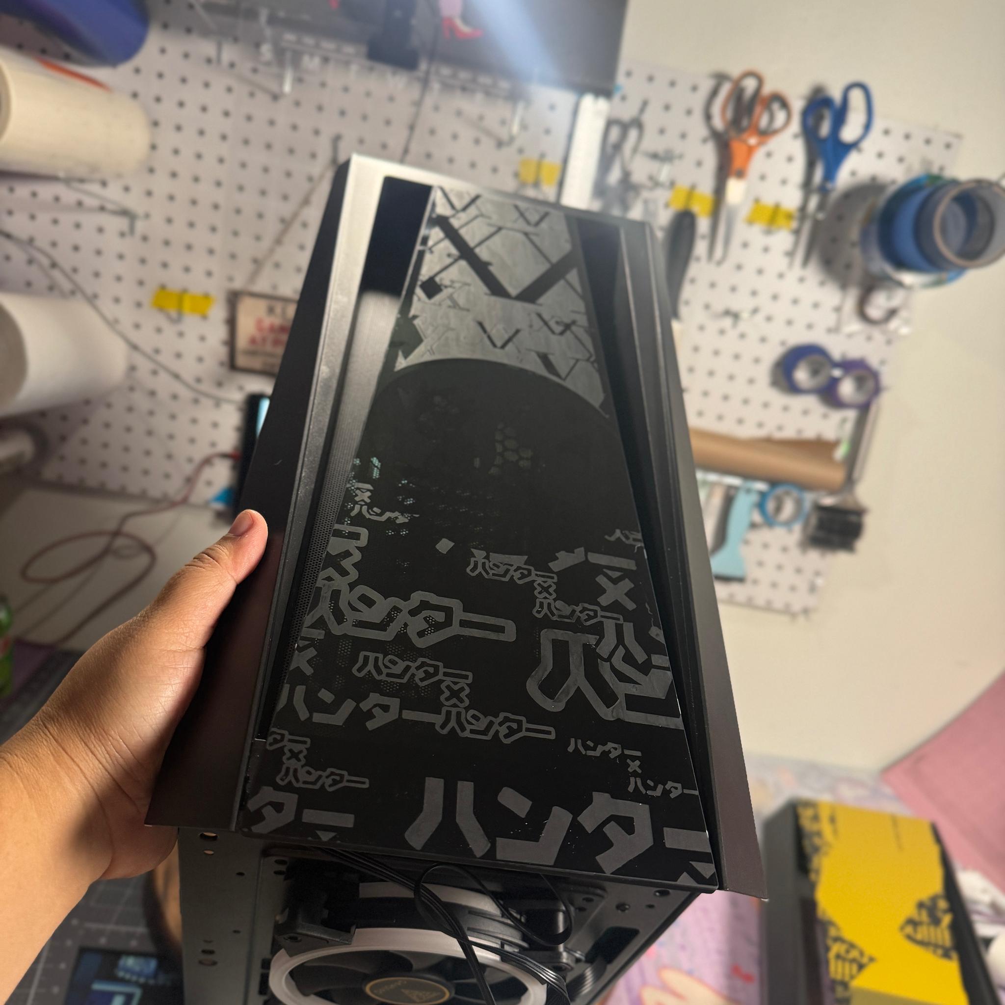 SALE!! Custom PC Case - HunterxHunter Themed Talos P1A