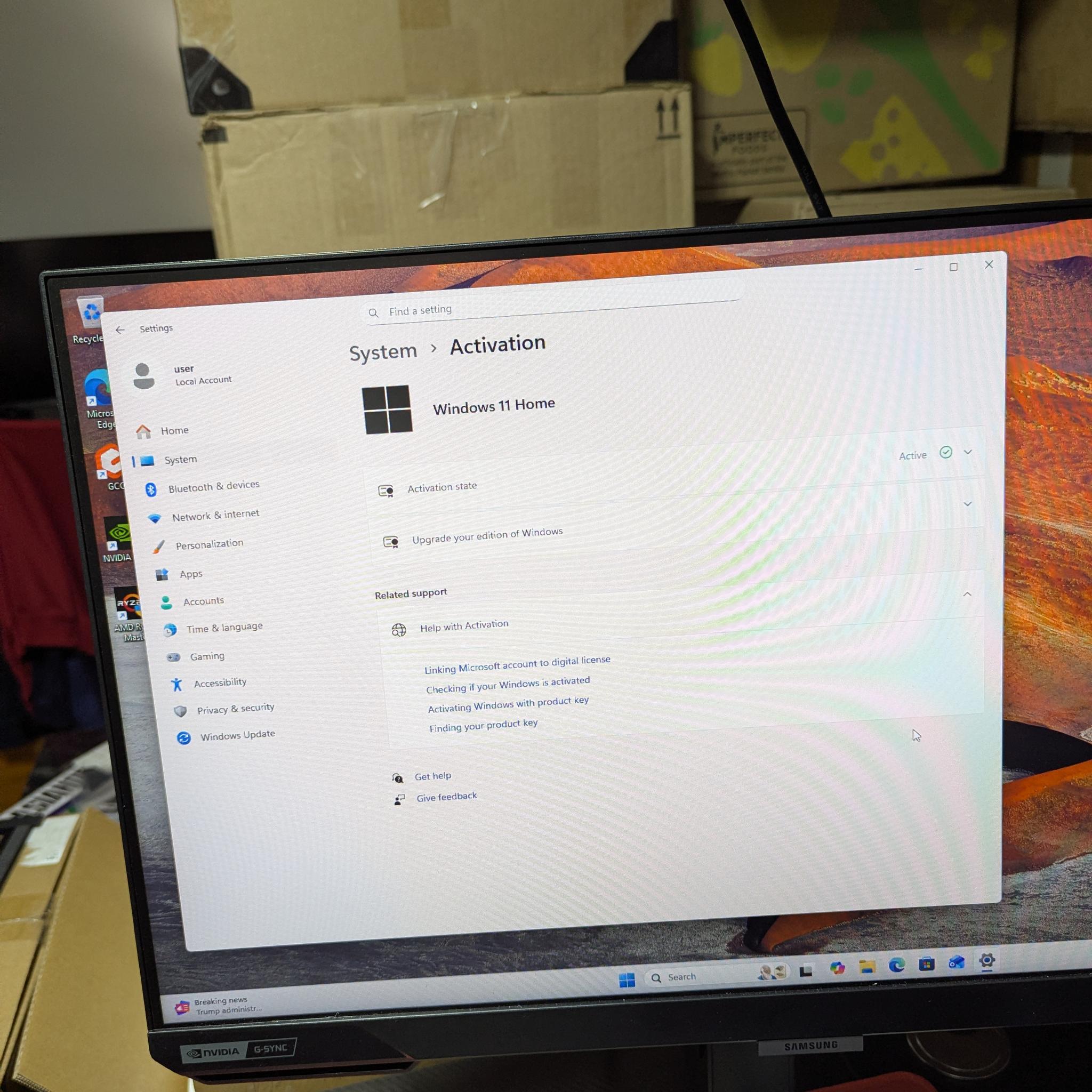 RYZEN 5 5500|NVIDIA RTX 3060Ti|32 GB DDR4 3200 MT|1 TB NVME SSD|Windows 11 Home