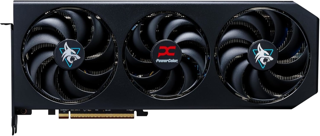 PowerColor Hellhound Radeon RX 9070 XT 16GB GDDR6 Video Graphics