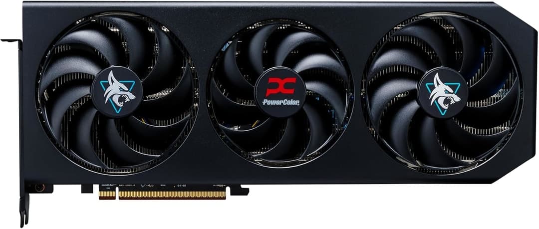 PowerColor Hellhound Radeon RX 9070 XT 16GB GDDR6 Video Graphics Card