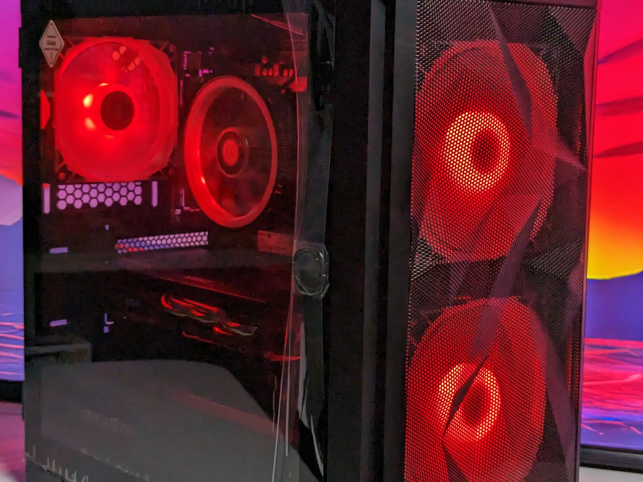 🥷⚫Snake Eyes🥷⚫-Gaming PC-AMD RX 580 4GB-AMD Ryzen 5 2600-16GB DDR4 RAM-512GB NVME