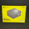 Corsair rm1000x power supply cords and box
