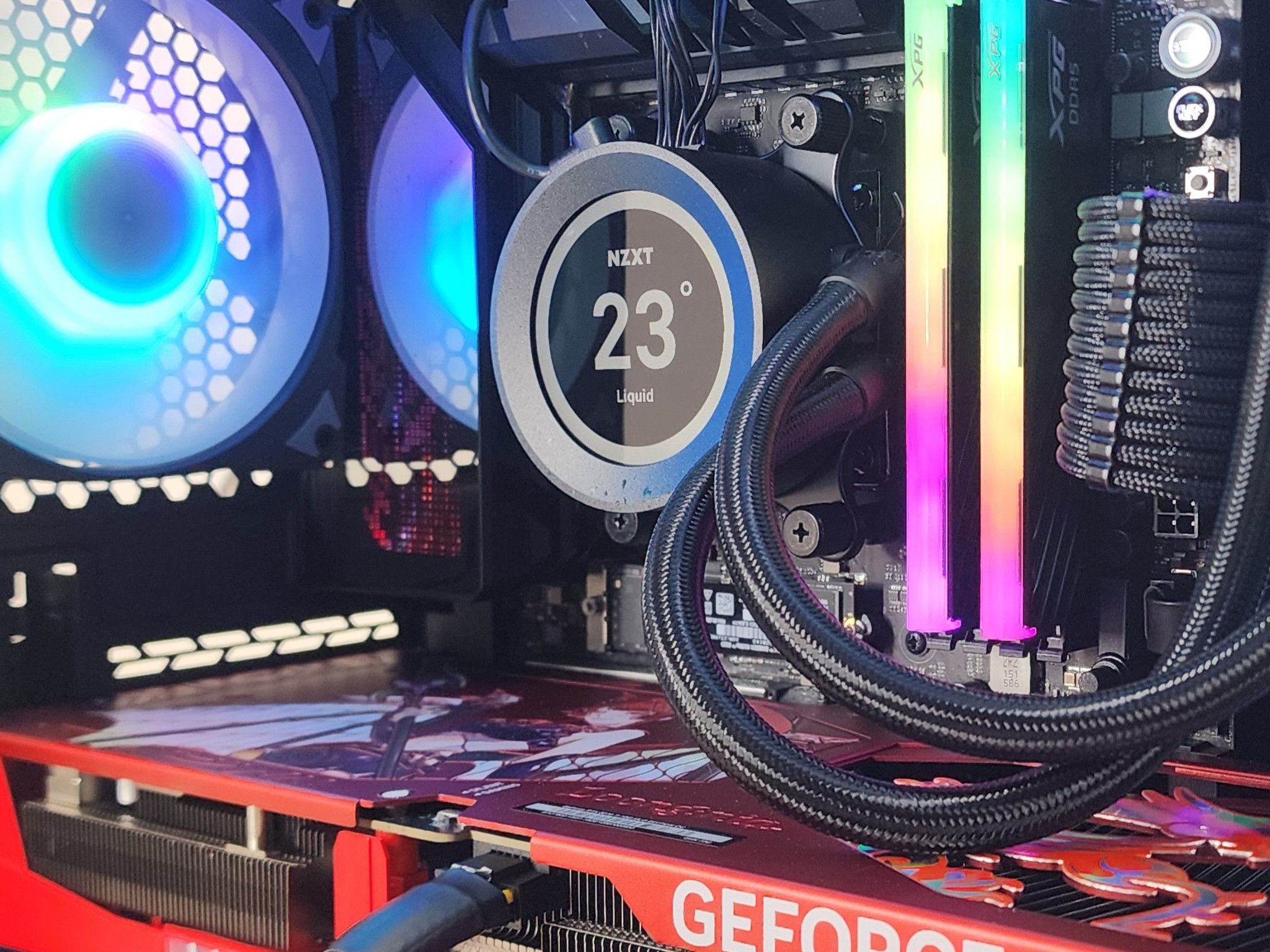 Gaming PC Ryzen 7 9700X 32GB RAM 1TB SSD RTX 5070 Ti 16GB Windows 11 Computer