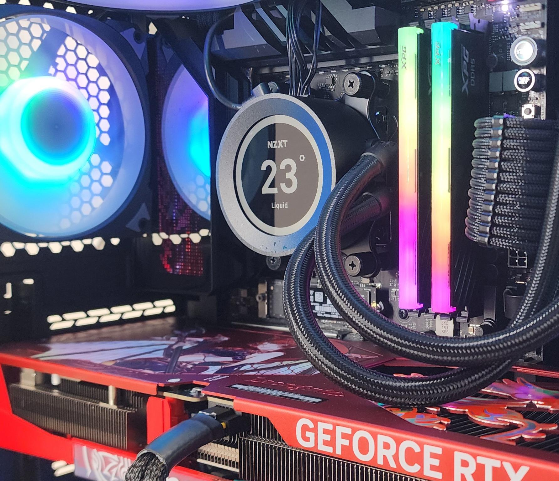 Gaming PC Ryzen 7 9700X 32GB RAM 1TB SSD RTX 5070 Ti 16GB Windows 11 Computer