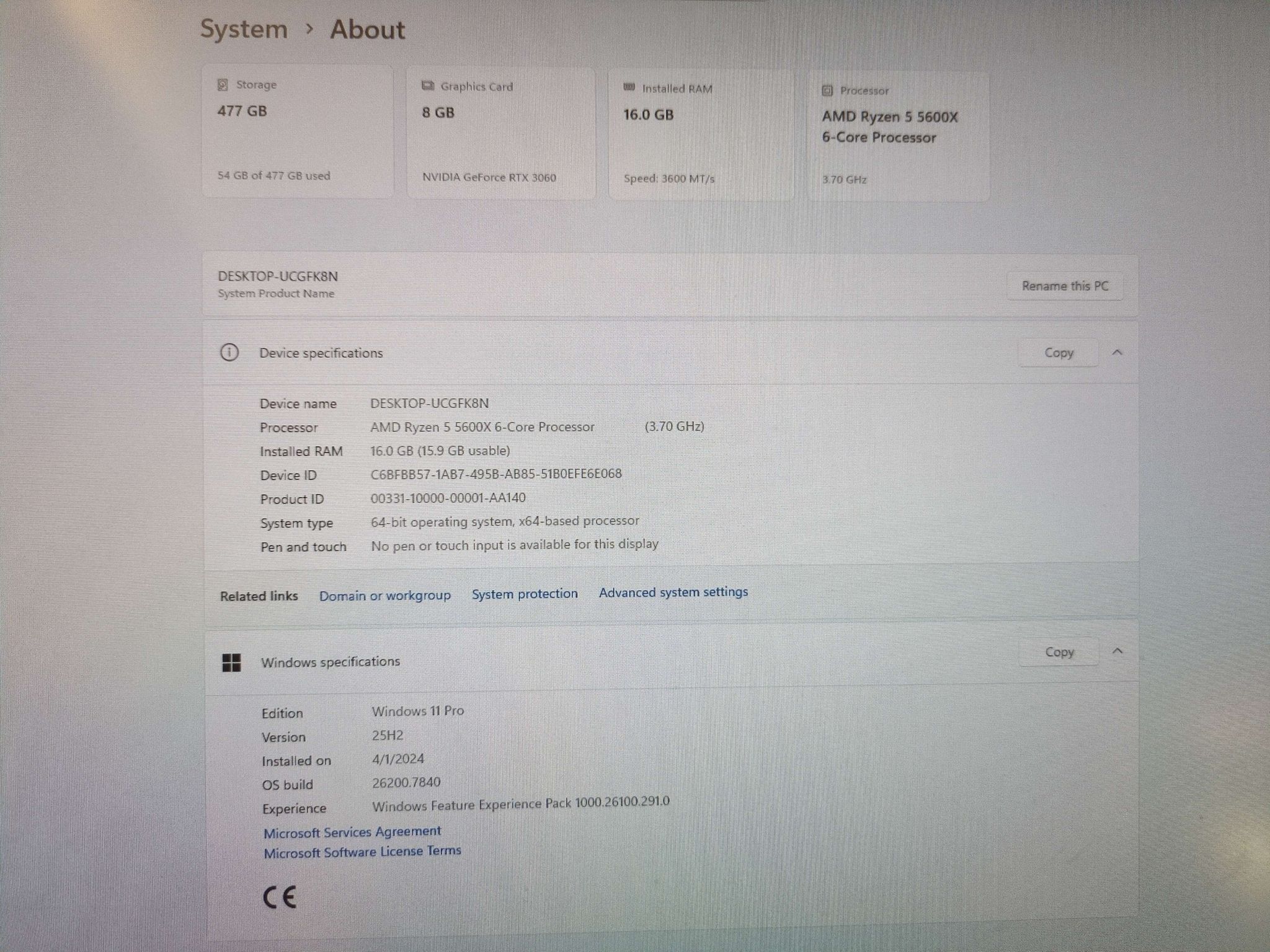 GeForce RTX 3060 - AMD Ryzen 5 5600X - Custom Gaming PC Build