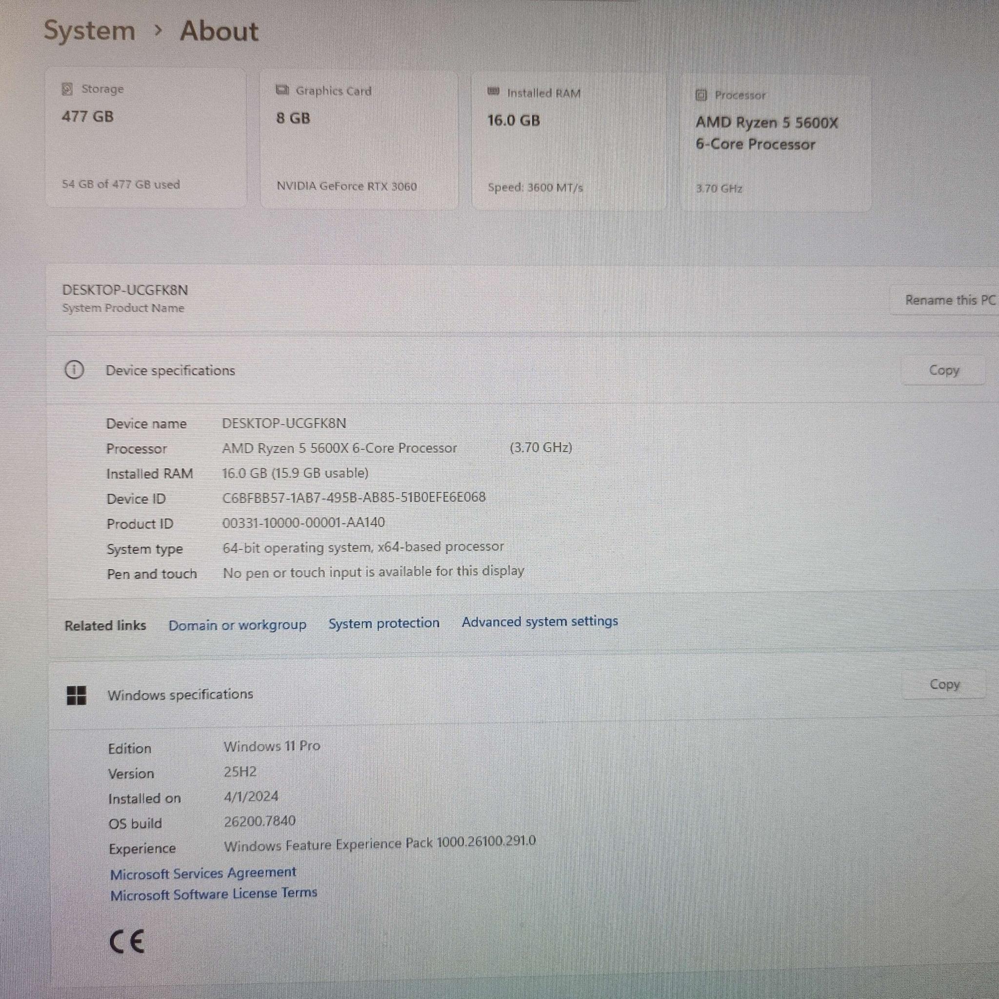 GeForce RTX 3060 - AMD Ryzen 5 5600X - Custom Gaming PC Build