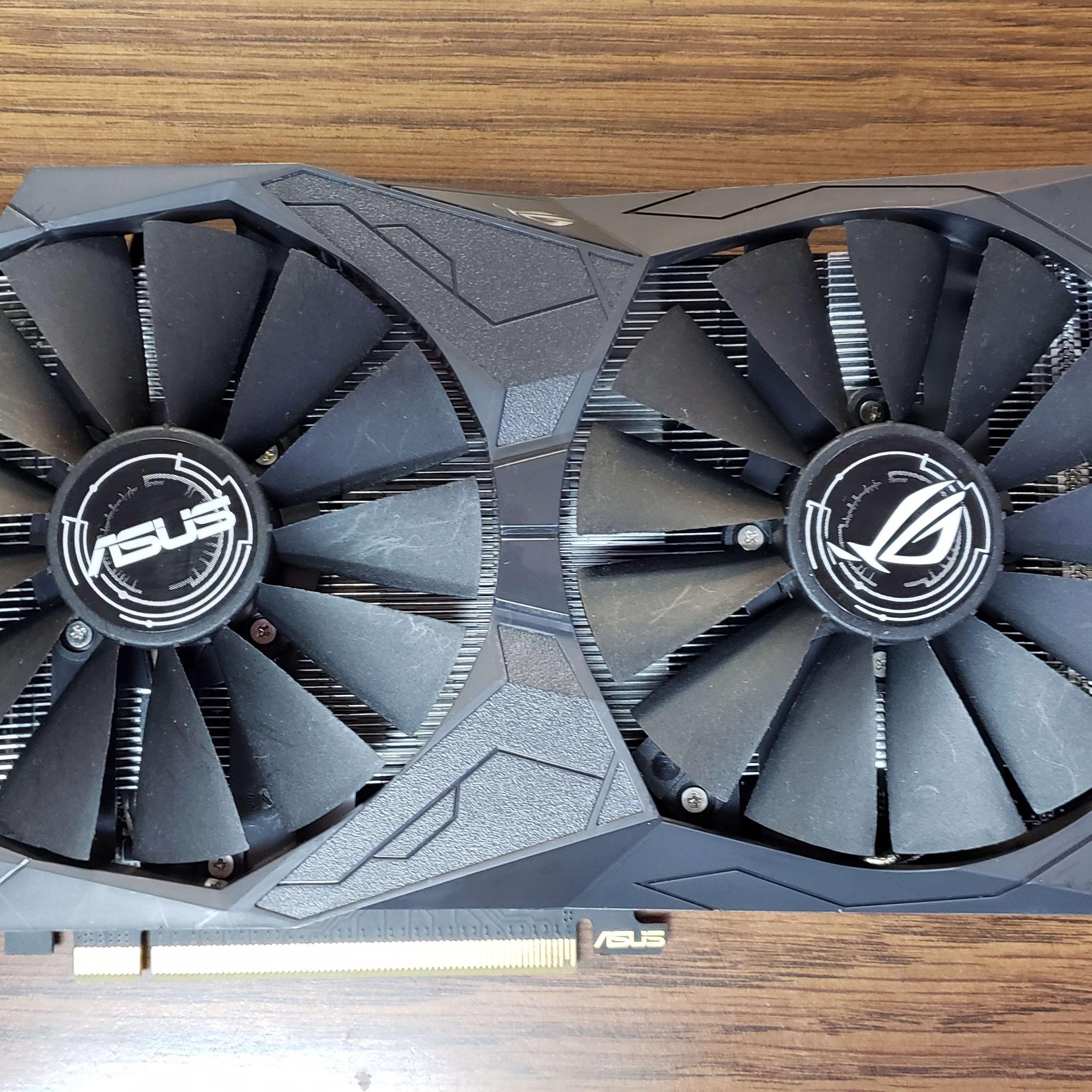 Asus RX 570 Strix graphics card with 4gb memory