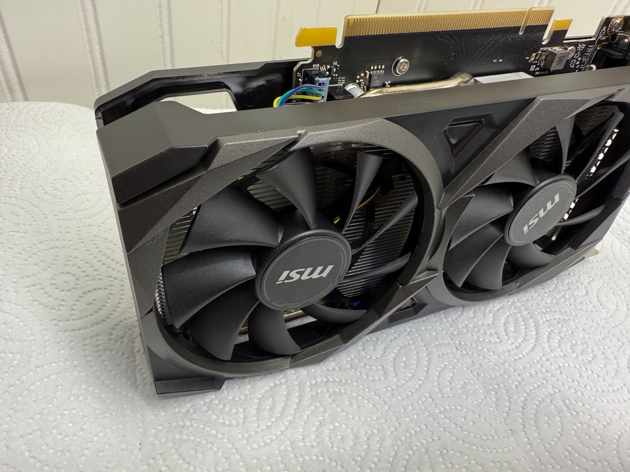 RTX 3050 pulled from customers working pc for upgrade