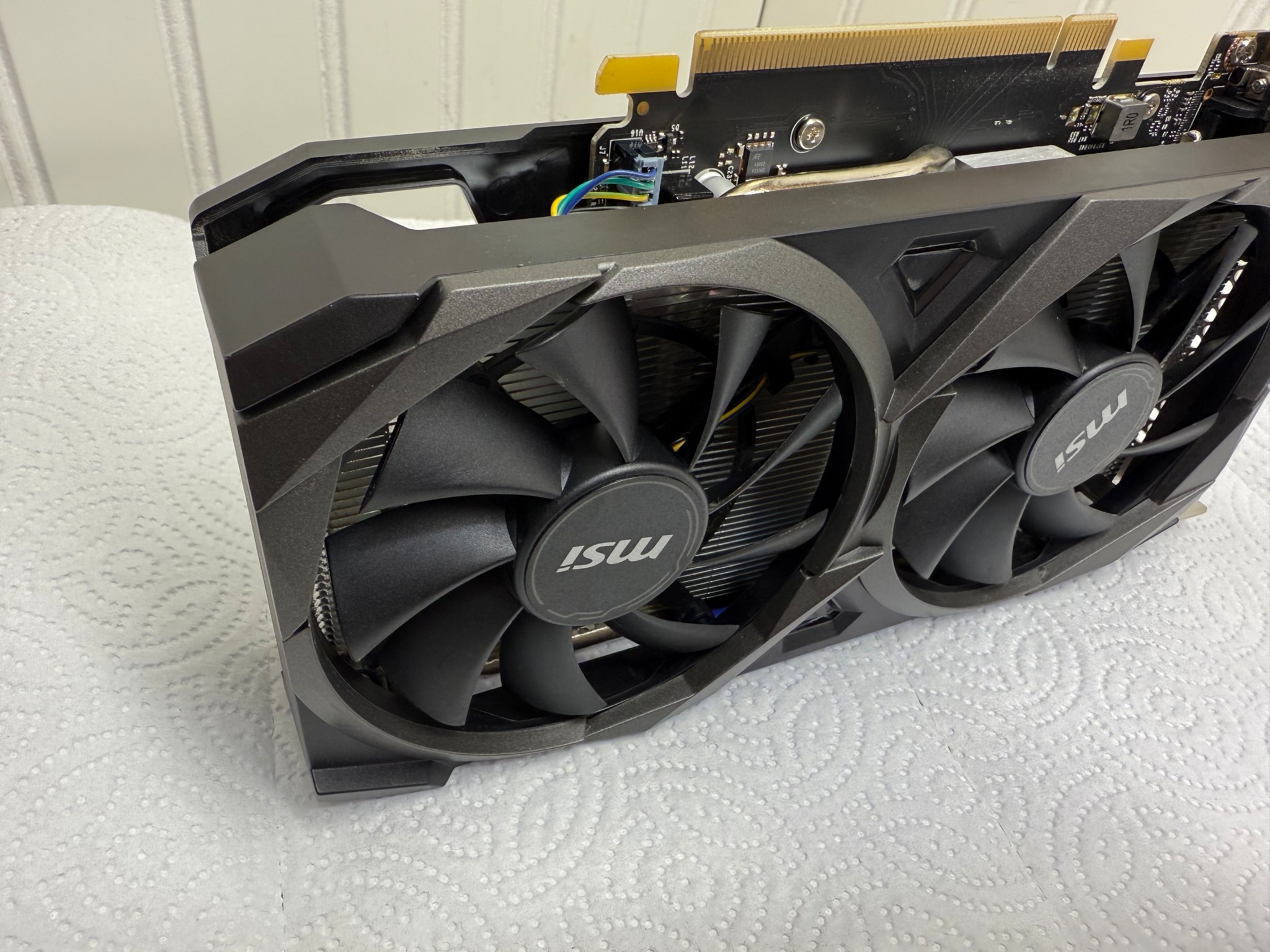 RTX 3050 pulled from customers working pc for upgrade