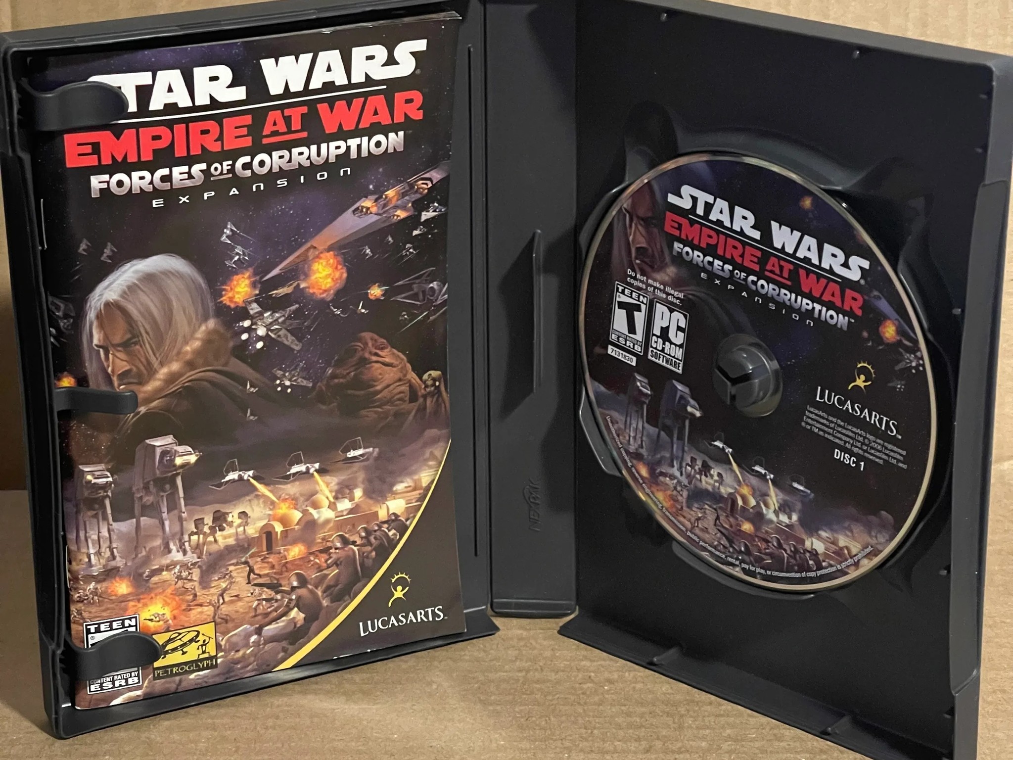 Star Wars Empire At War & Forces of Corruption Expansion Bundle