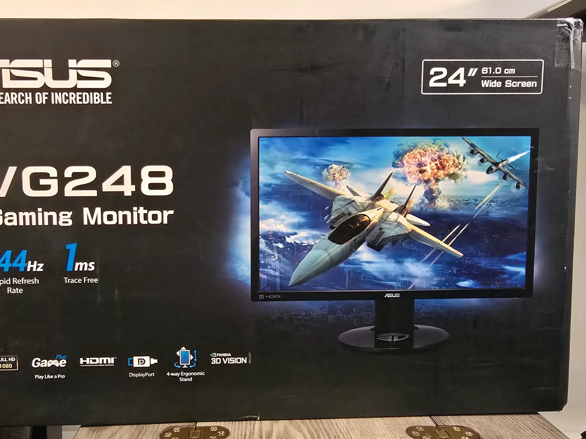 Used ASUS VG248QE - 1080p - 144hz