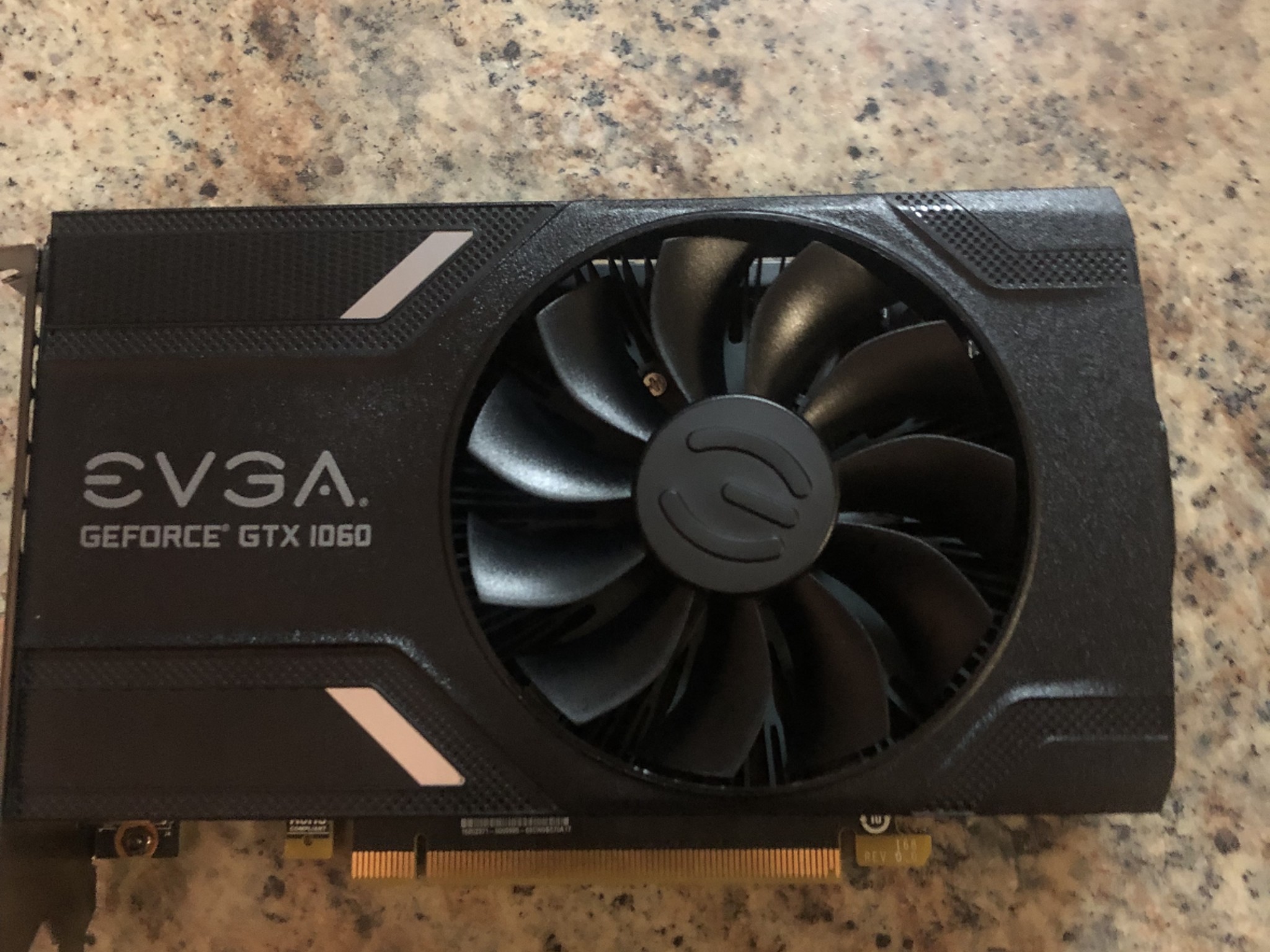 Nvidia evga 1060 6gb :used good