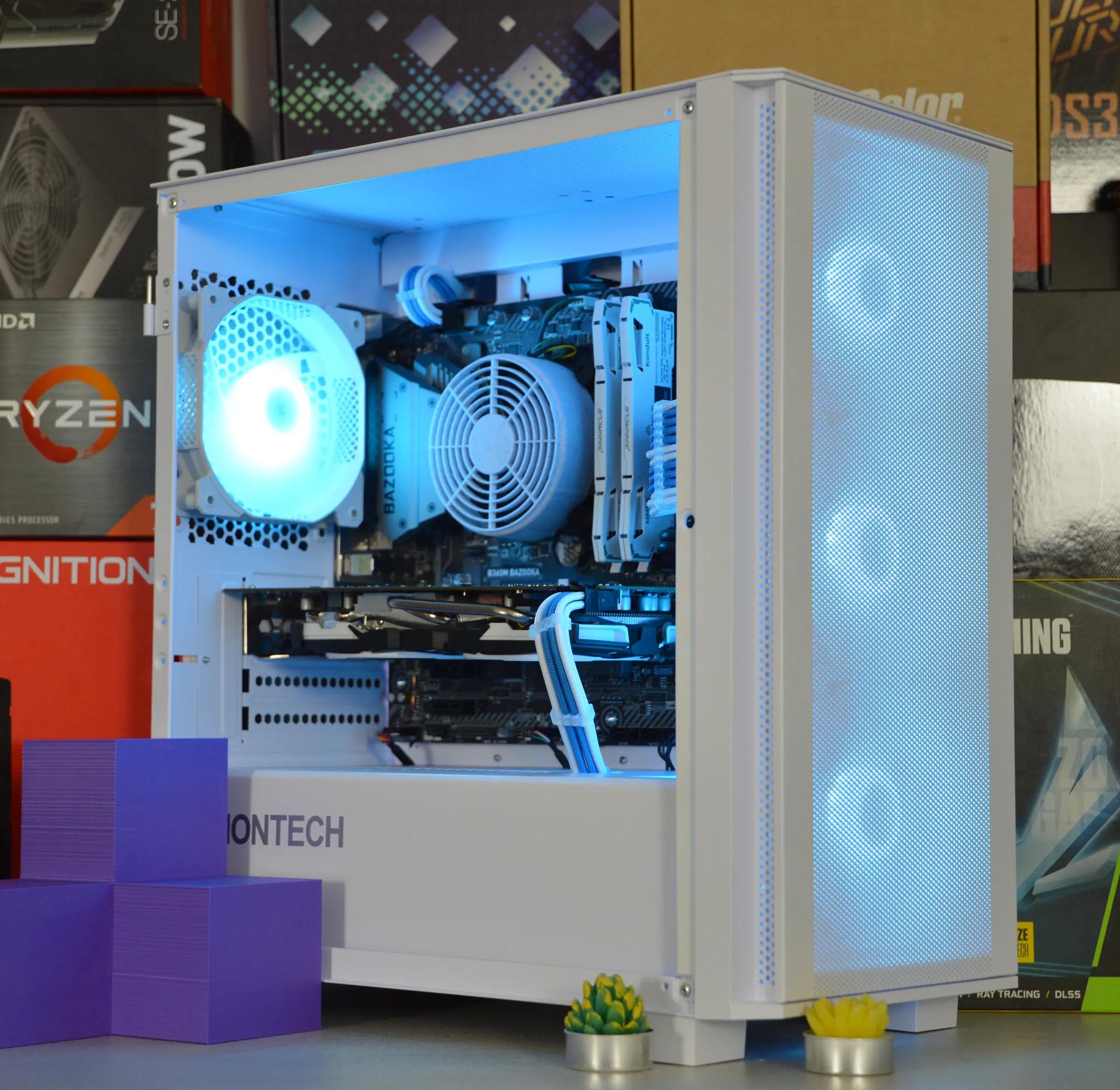 🔮❄️| RX 580 | INTEL i5-8400 | 16GB DDR4 RAM | 512GB NVME SSD | Crystal Snow |