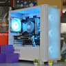 🔮❄️| RX 580 | INTEL i5-8400 | 16GB DDR4 RAM | 512GB NVME SSD | Crystal Snow |