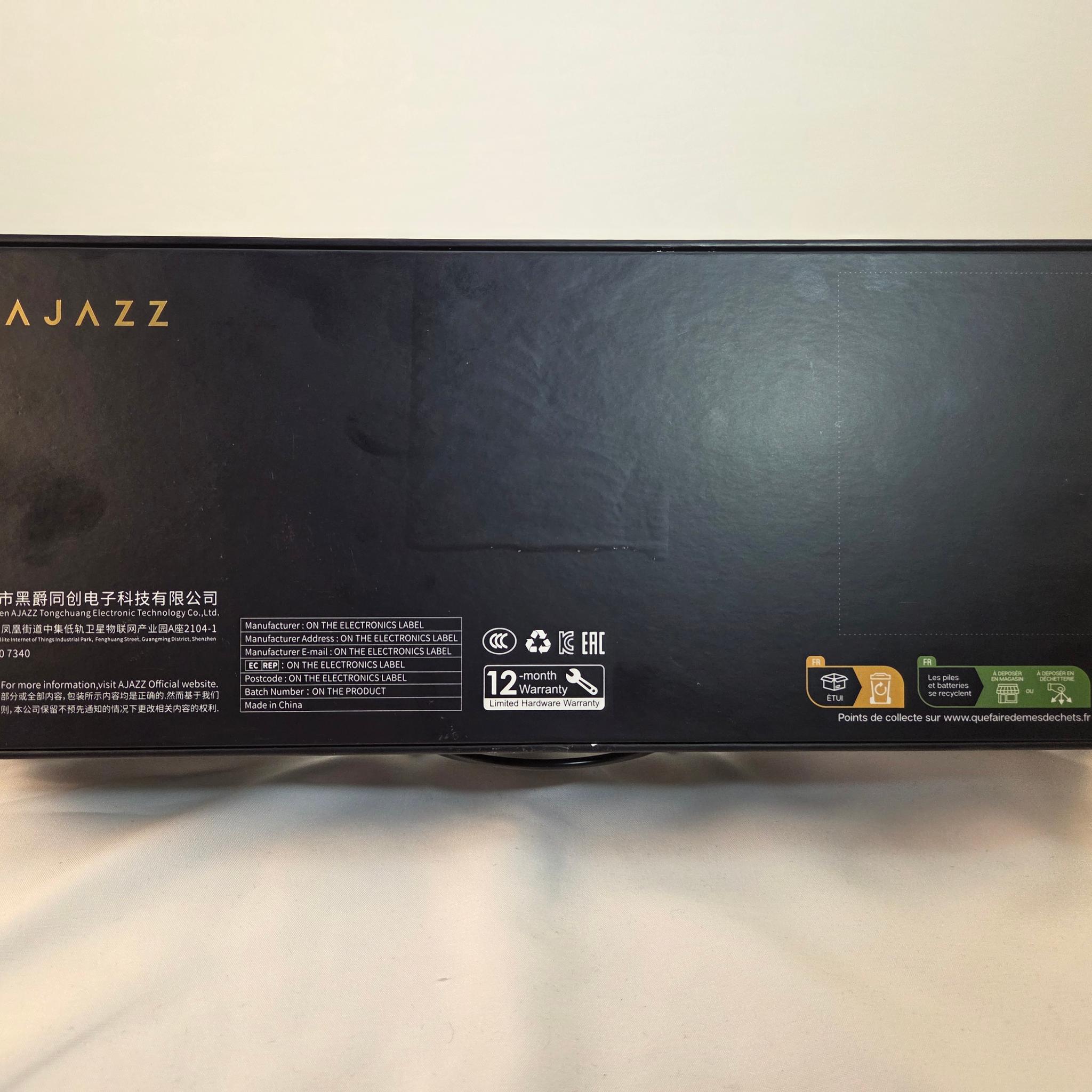 AJAZZ ALUX60 Mechanical Keyboard 60% Layout Magnetic Hall Effect Switches Aluminum Body