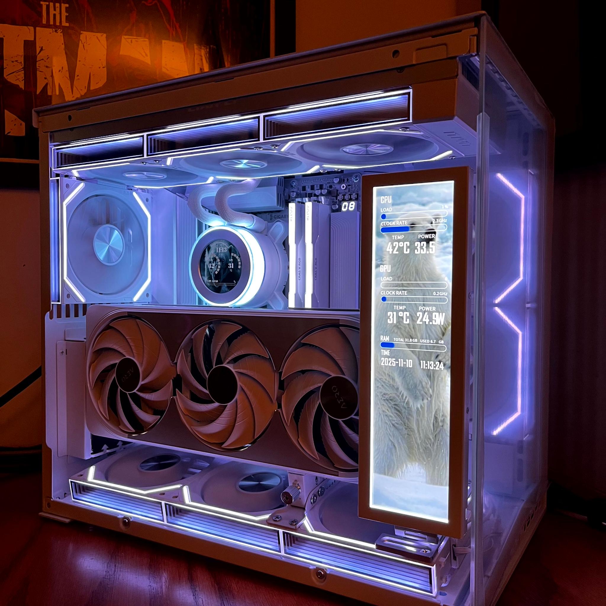 Isbjørn - RTX 5070 Ti OC | Ryzen 7 9800x3d | 2TB NVME | 32GB @6400 MT/sec | 1000W Gold PSU
