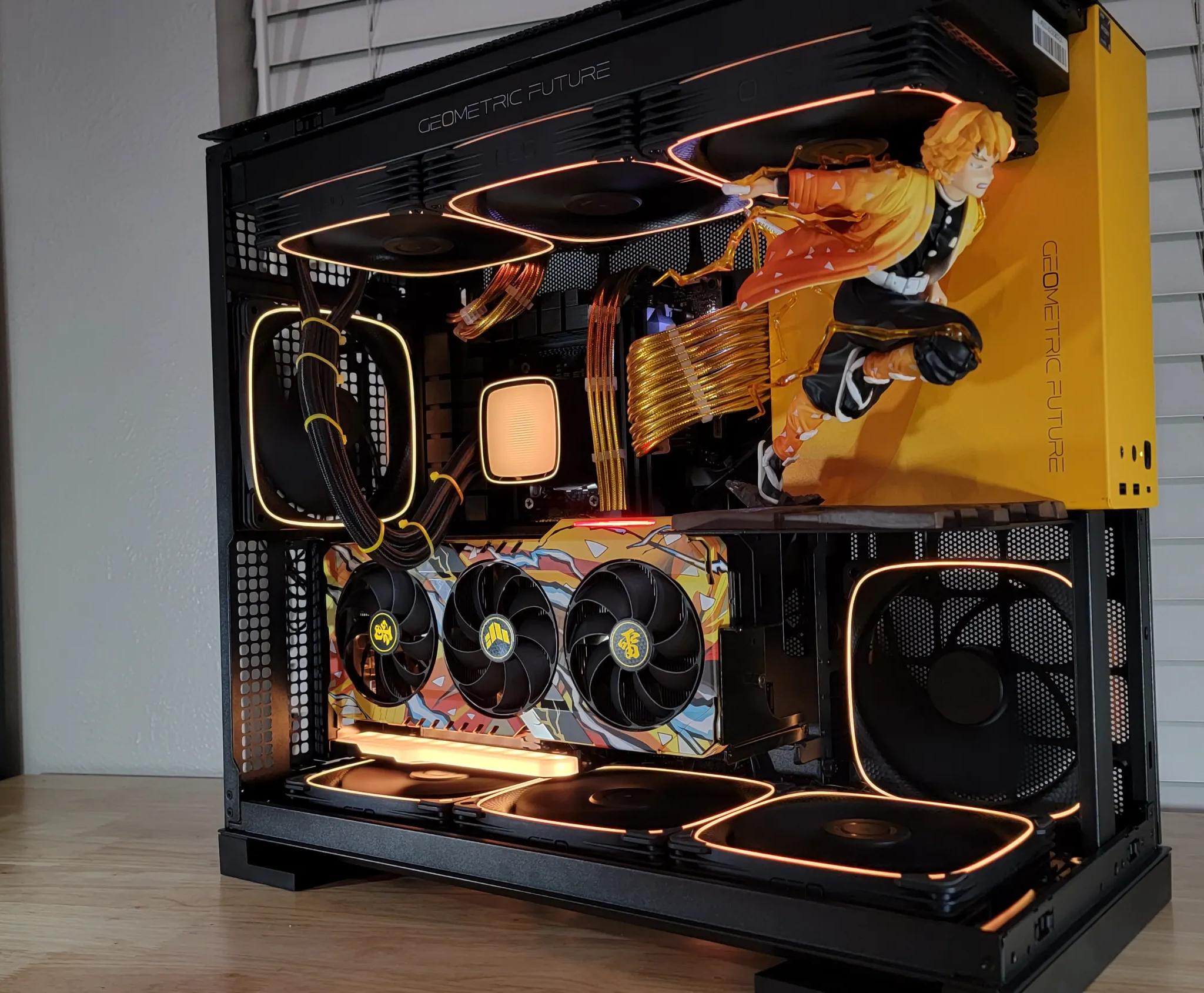 DEMON SLAYER ZENITSU |R5 7600X | RTX 3060 12Gb | Win 11 Pro | 64Gb @6000MT/s