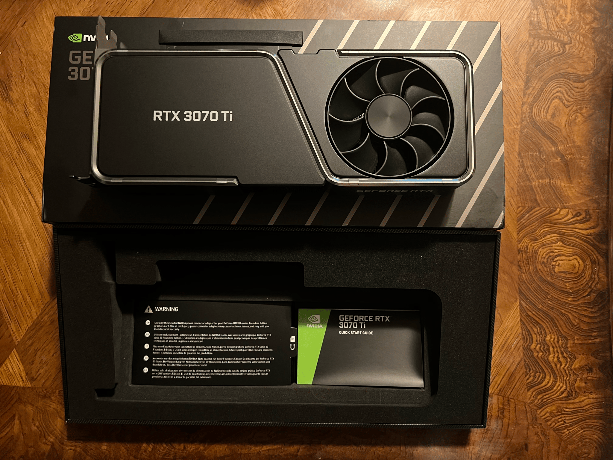 Nvidia 3070 Ti Founders Edition - like new, open box.